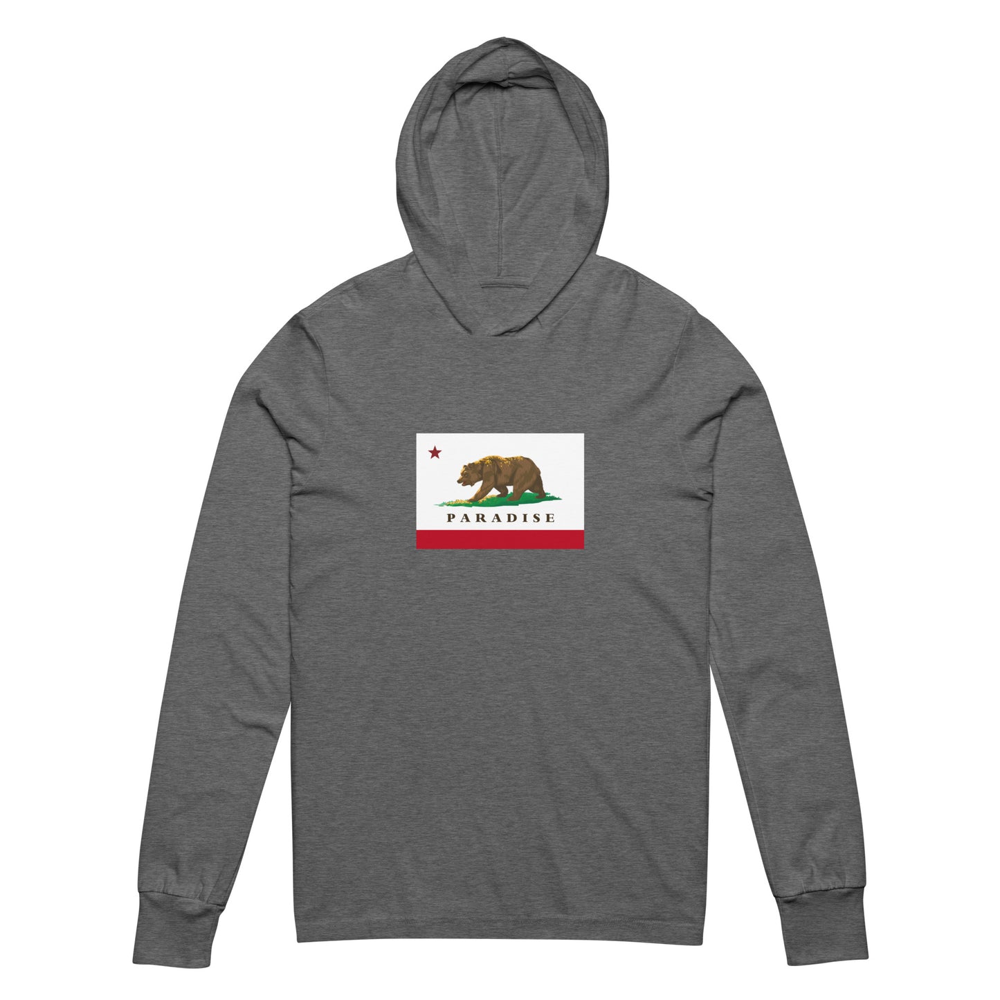 Paradise CA Hooded long-sleeve tee
