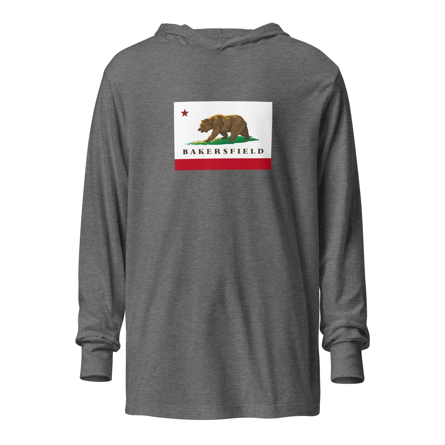 Bakersfield Hooded long-sleeve tee