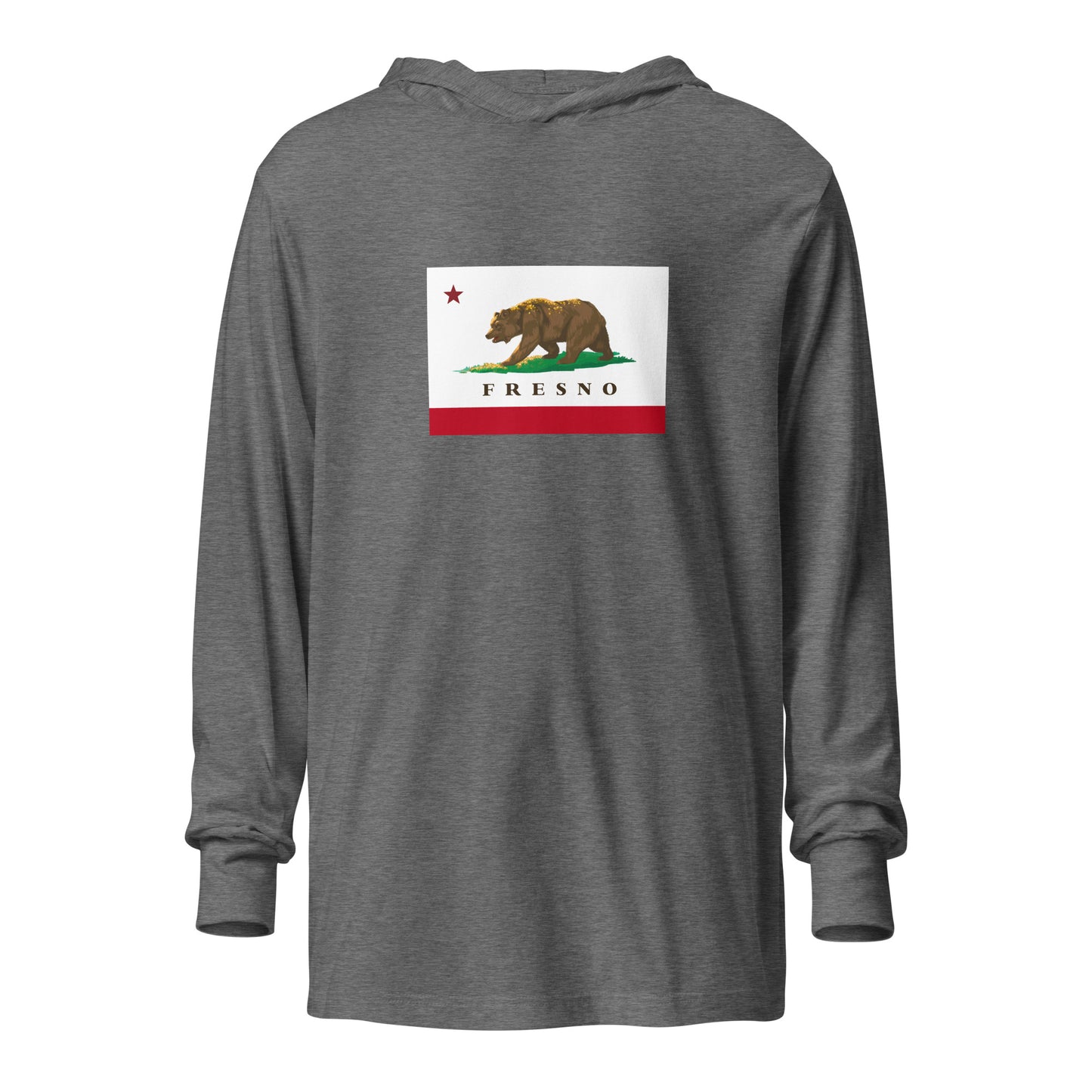 Fresno Crop Sweatshirt Hooded long-sleeve tee