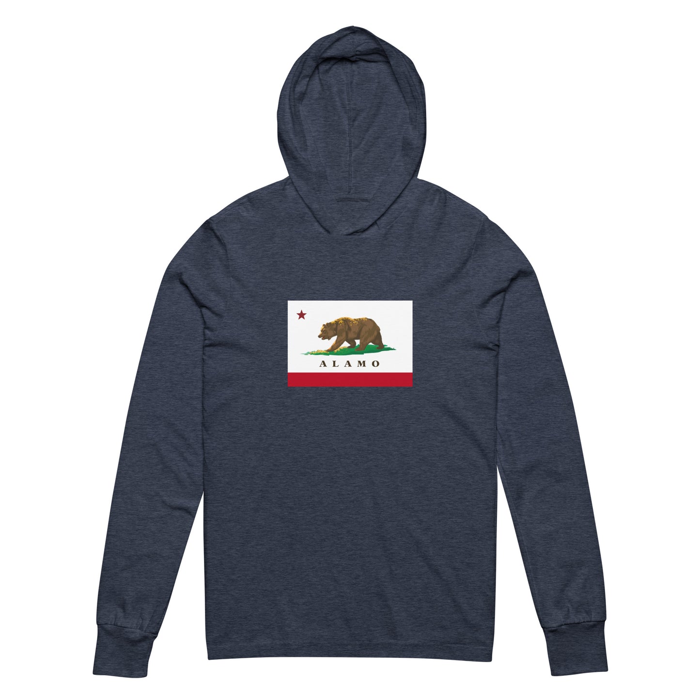 Alamo CA Hooded long-sleeve tee -