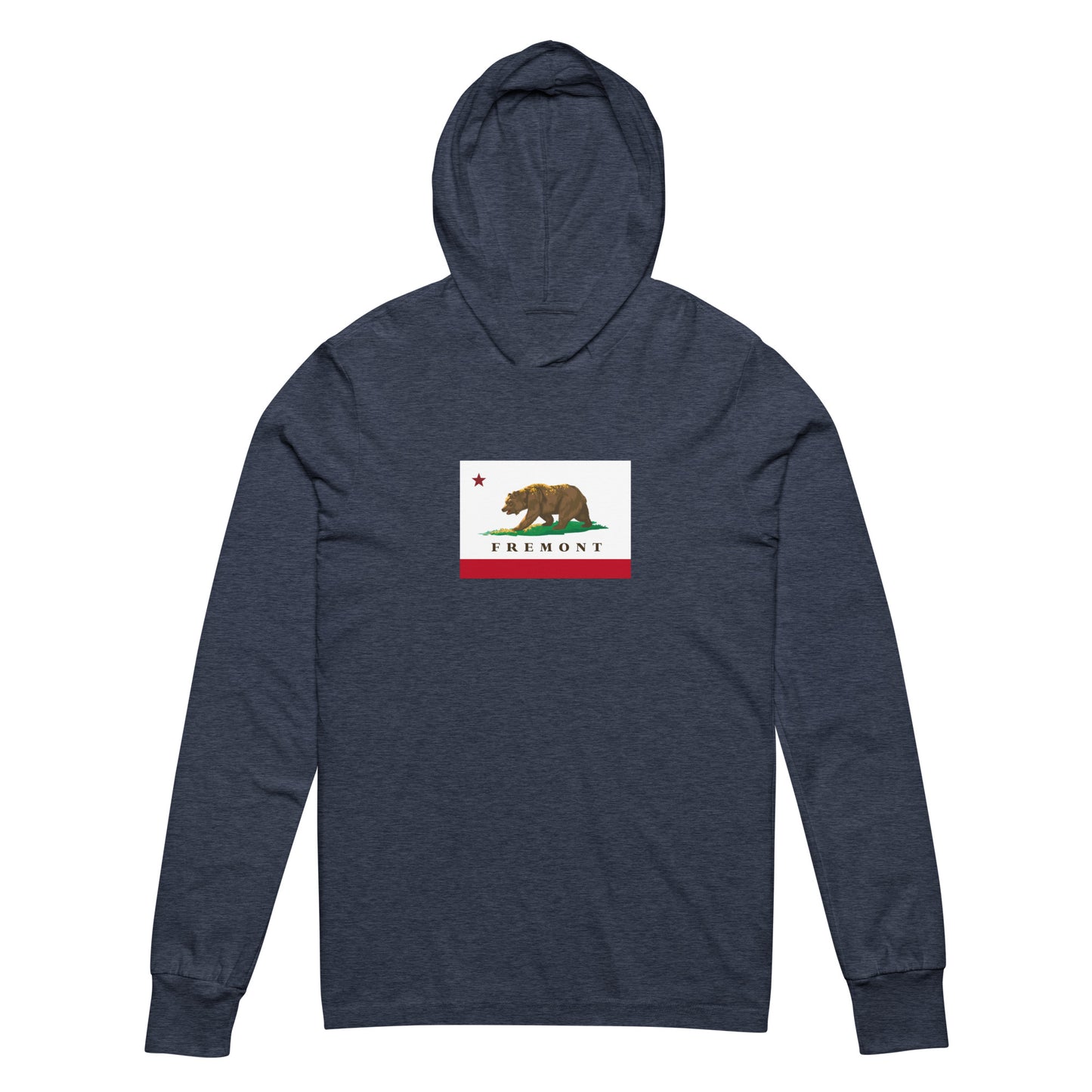 Fremont CA Hooded long-sleeve tee