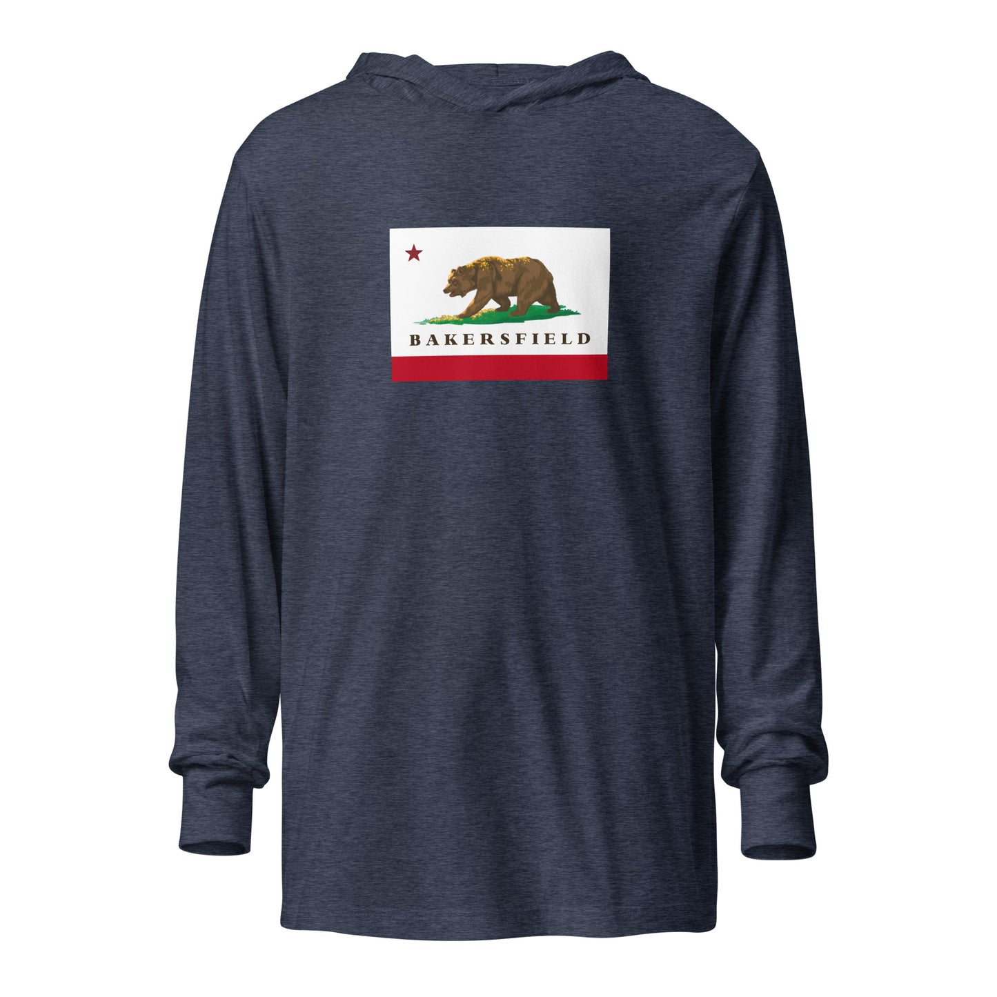 Bakersfield Hooded long-sleeve tee