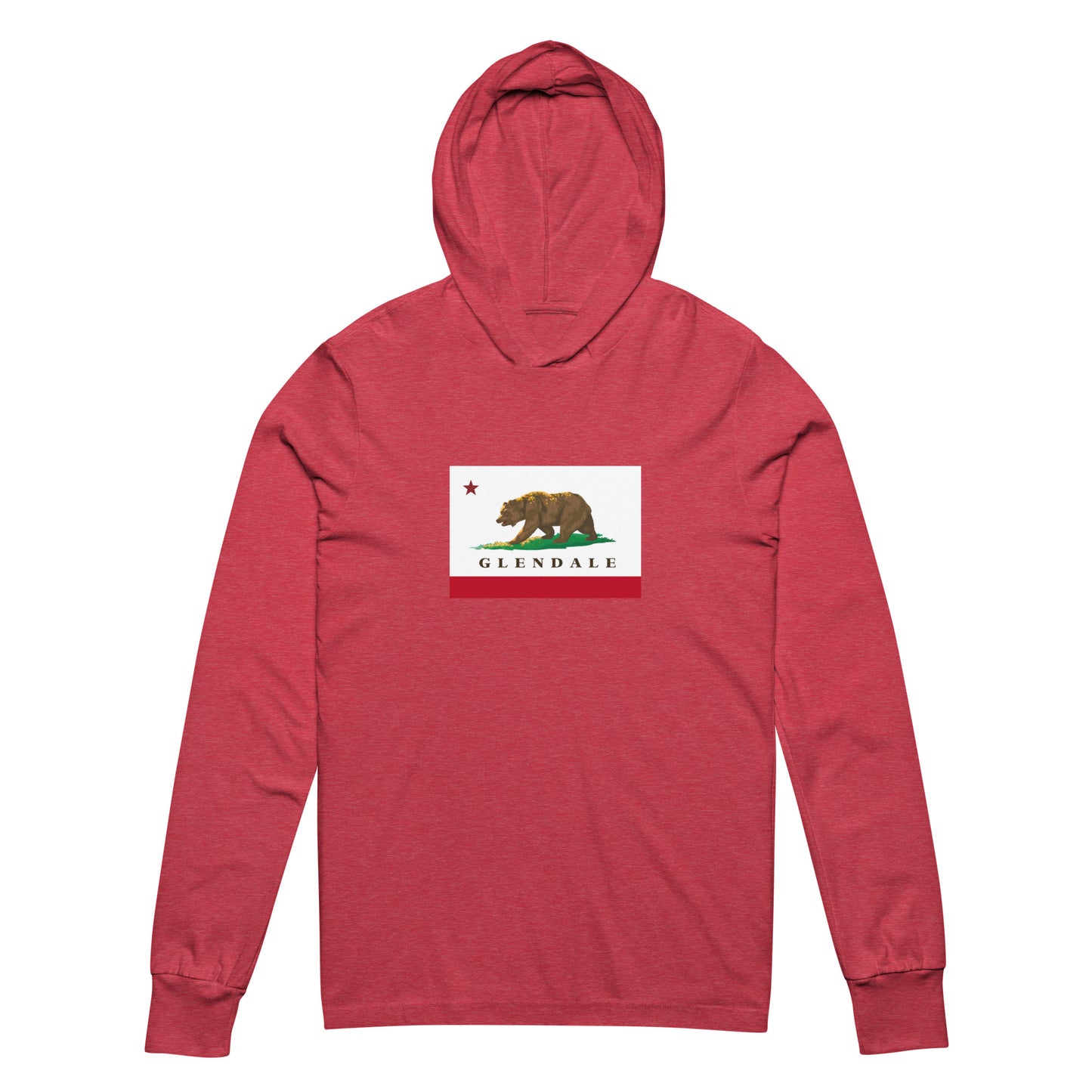 Glendale Hooded long-sleeve tee