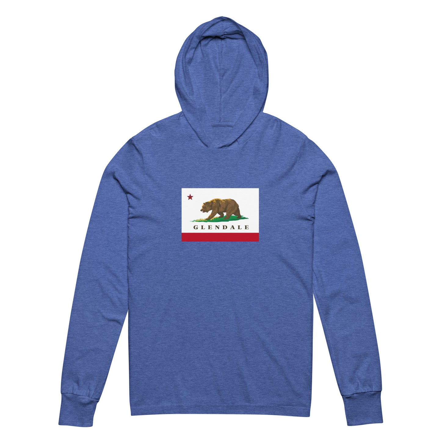 Glendale Hooded long-sleeve tee