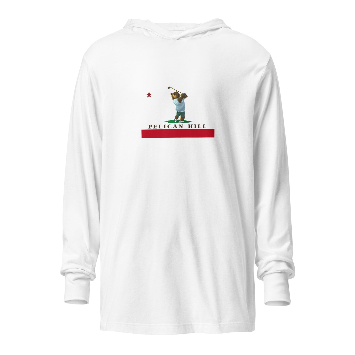 Pelican Hill Hooded long-sleeve tee