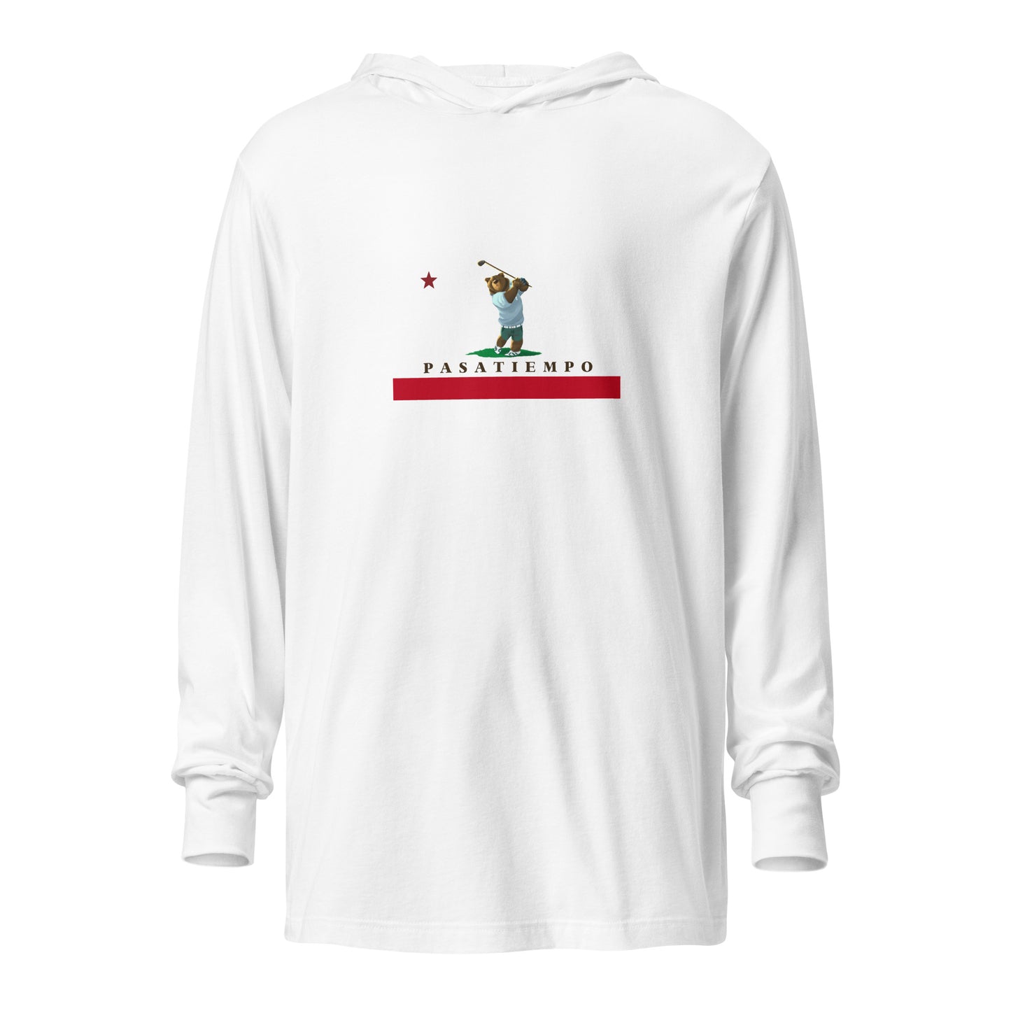 Pasatiempo Golf Hooded long-sleeve tee - Cali City Apparel