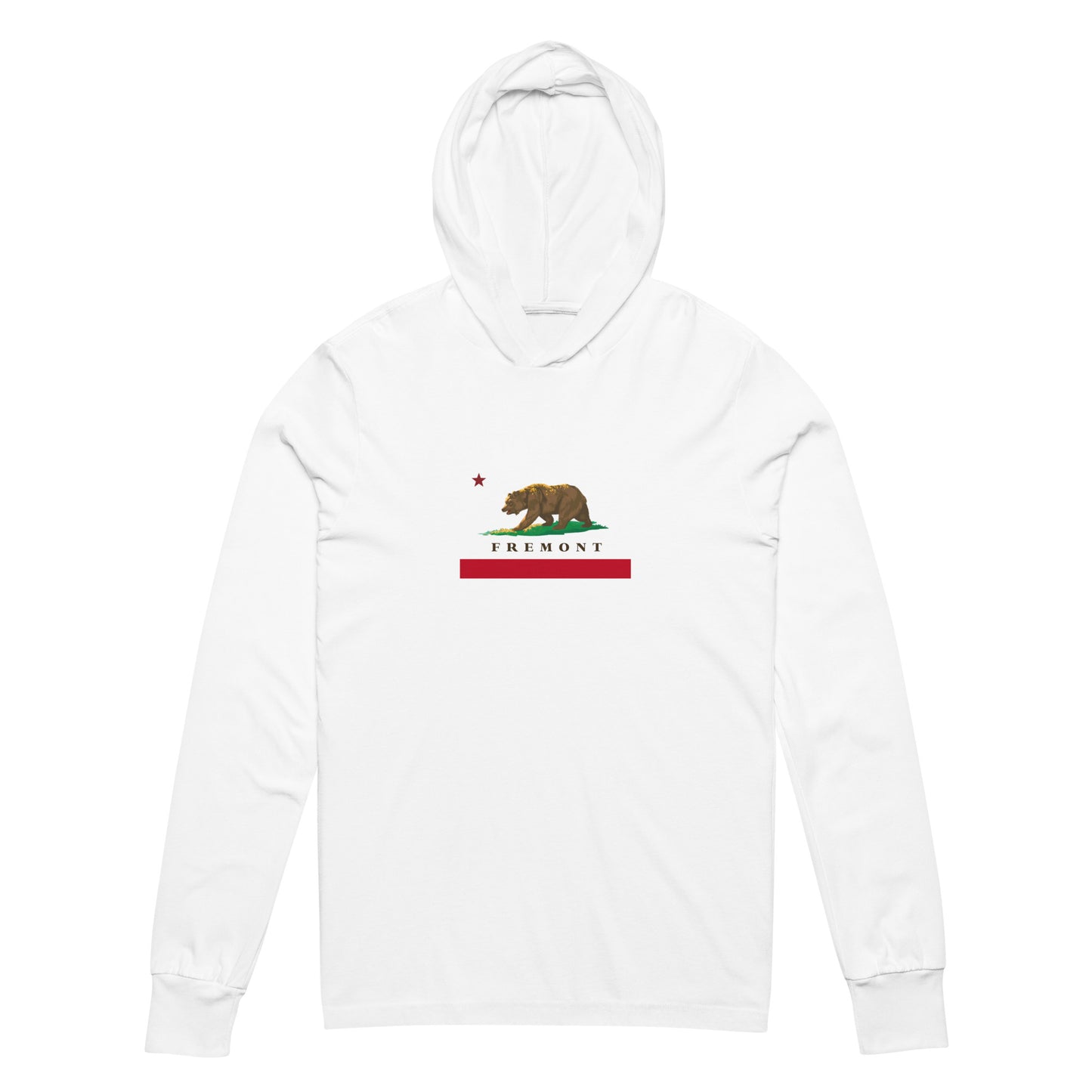 Fremont CA Hooded long-sleeve tee