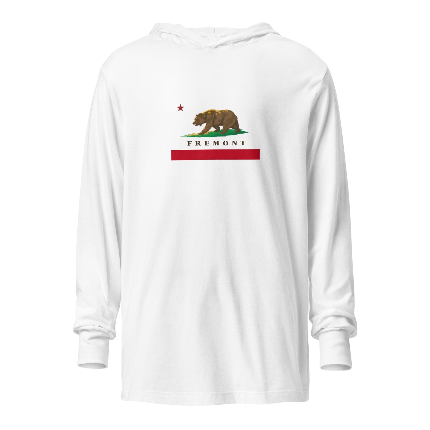 Fremont CA Hooded long-sleeve tee