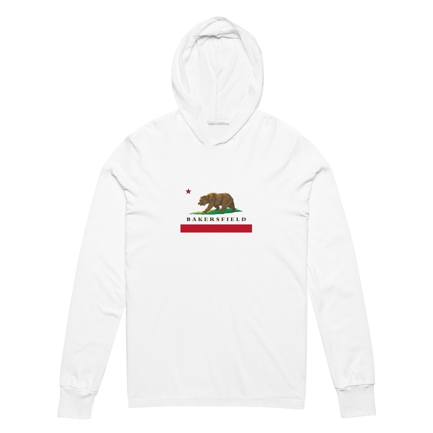 Bakersfield Hooded long-sleeve tee