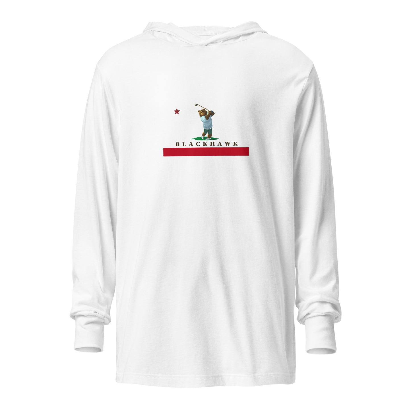 Blackhawk Golf Hooded long-sleeve tee - Cali City Apparel