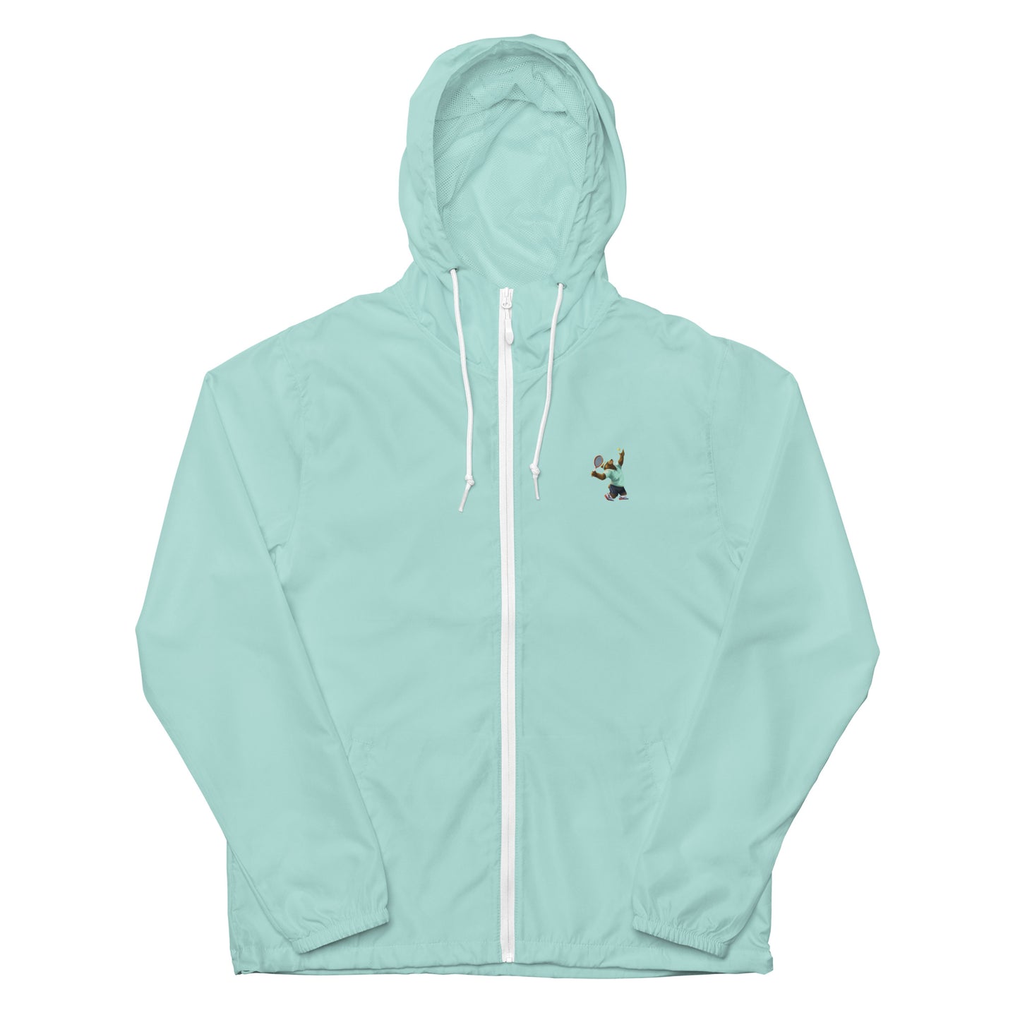Tennis Grizzly lightweight zip up windbreaker