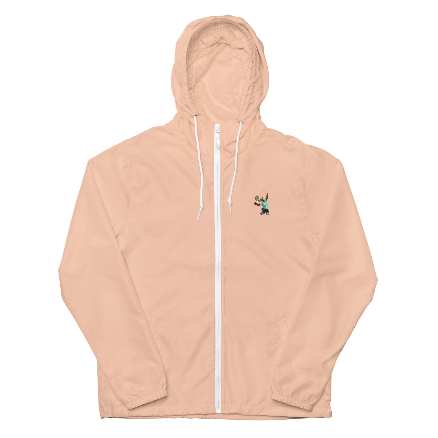 Tennis Grizzly lightweight zip up windbreaker