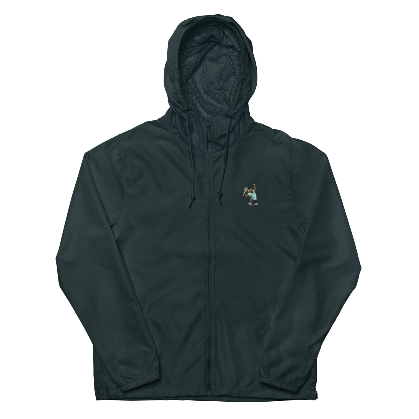 Tennis Grizzly lightweight zip up windbreaker