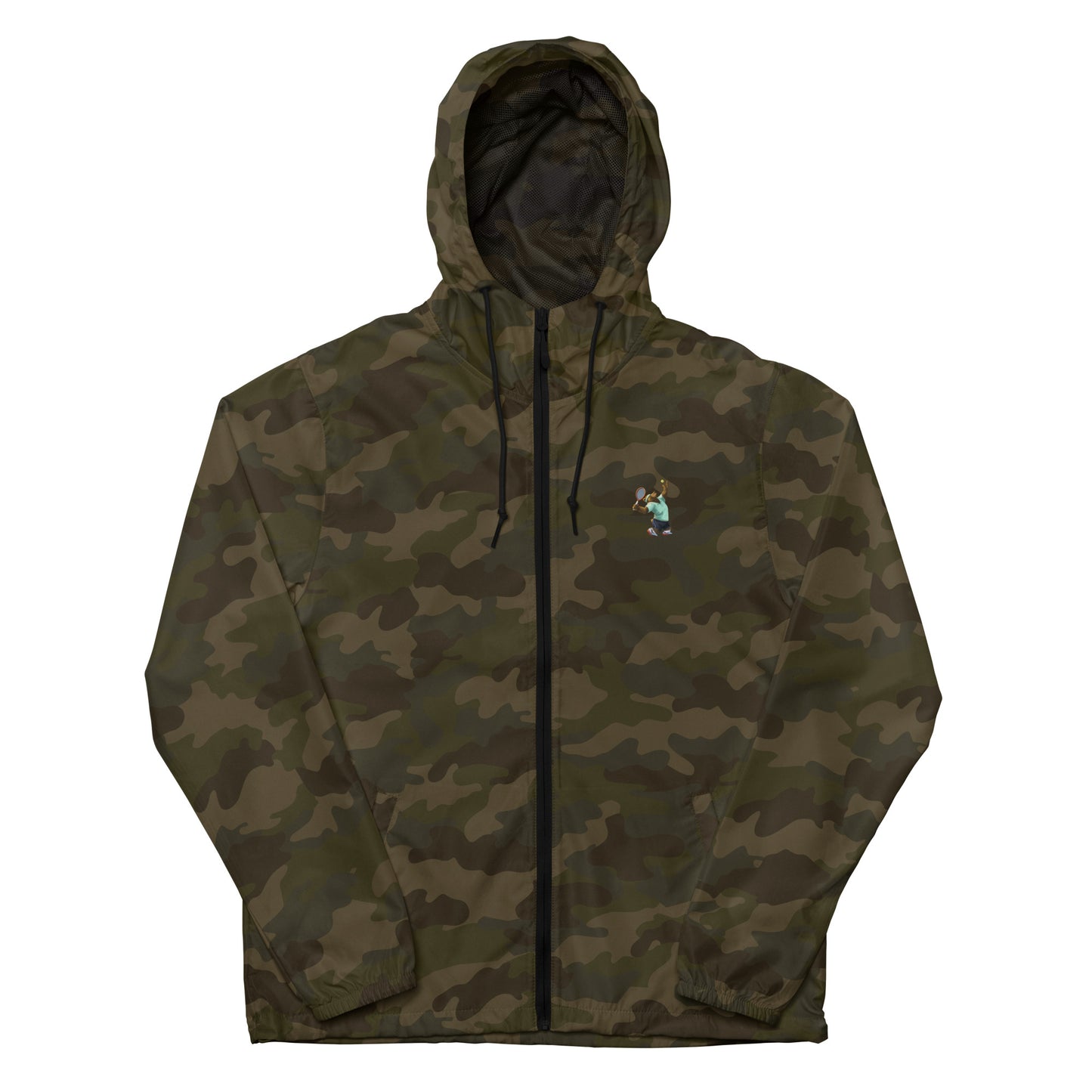 Tennis Grizzly lightweight zip up windbreaker