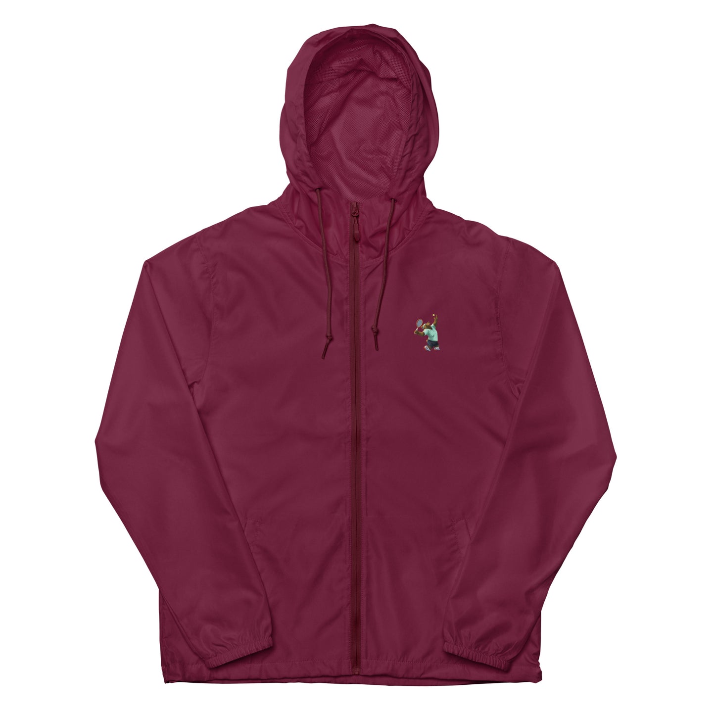 Tennis Grizzly lightweight zip up windbreaker
