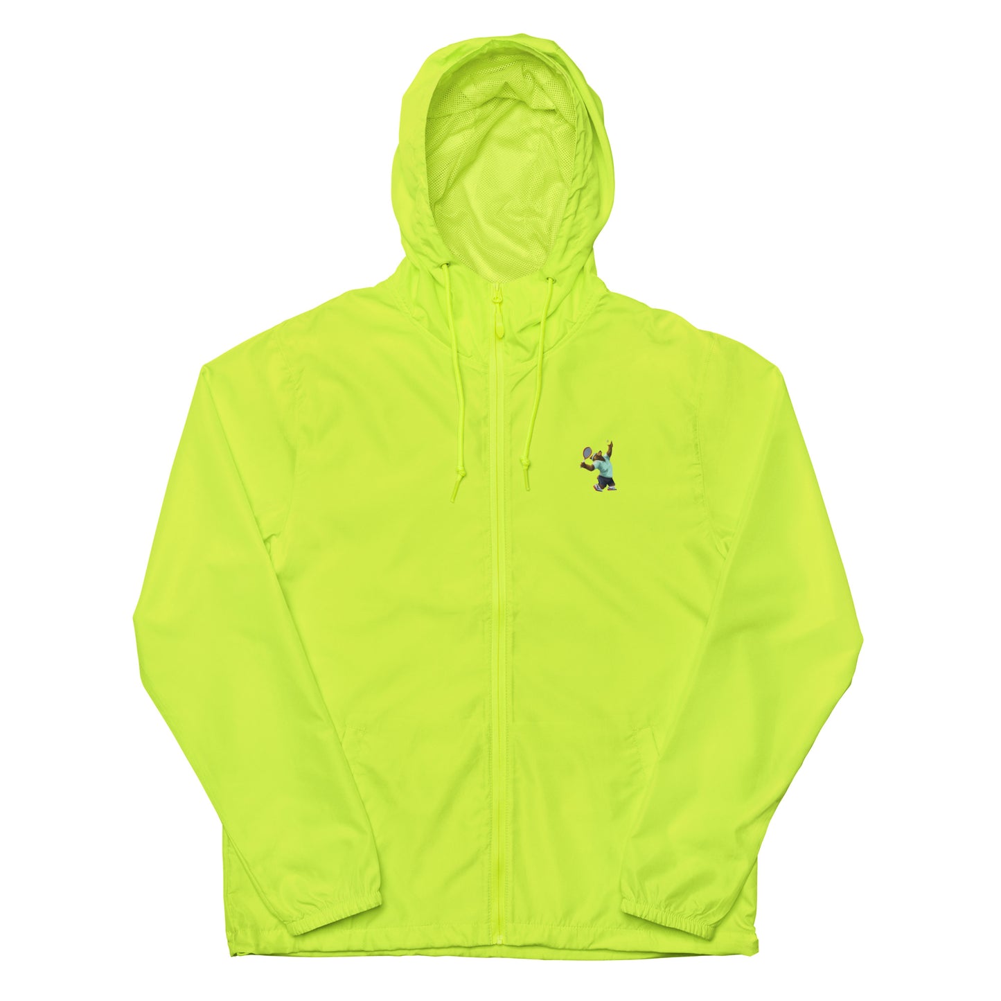 Tennis Grizzly lightweight zip up windbreaker