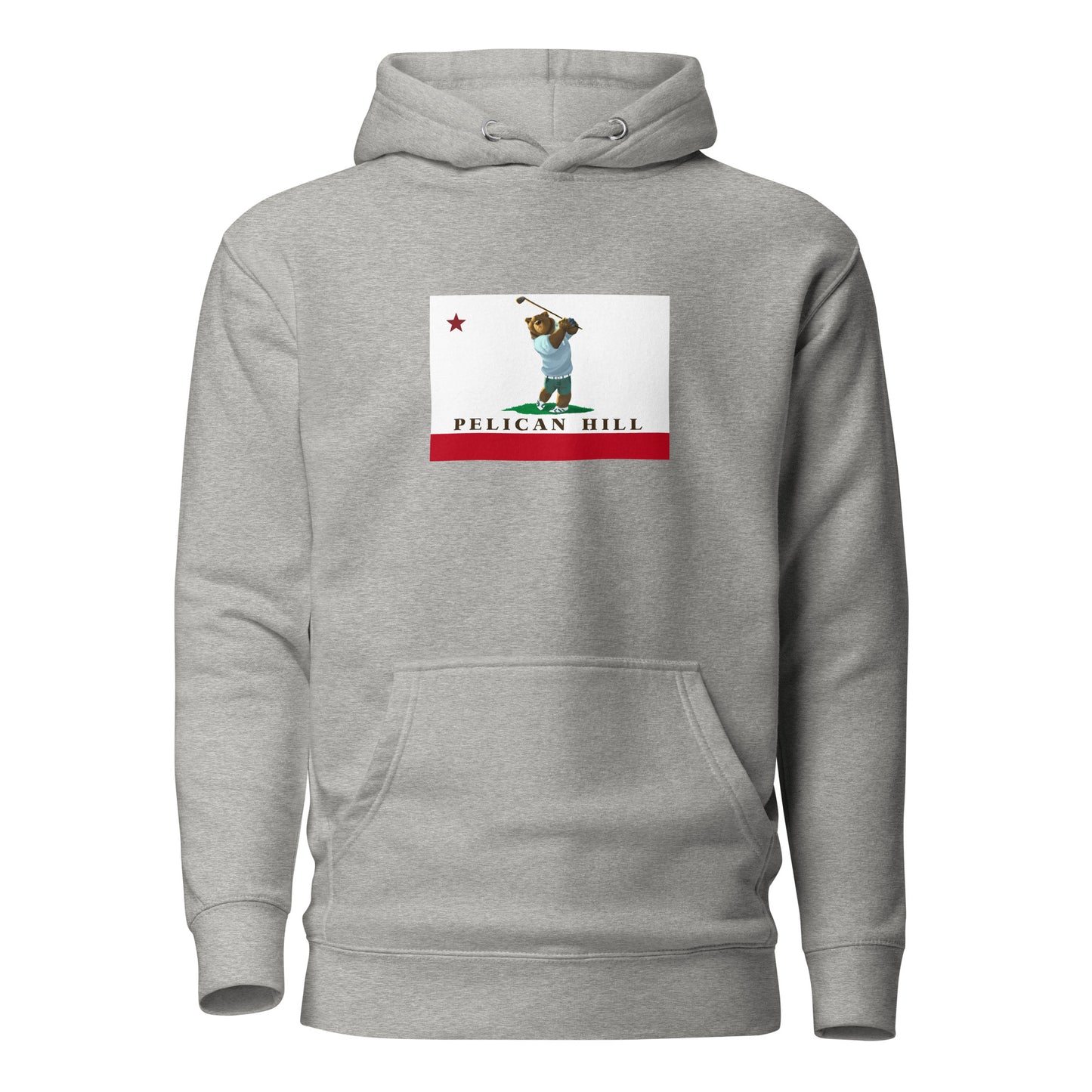 Gray Pelican Hill Golf Hoodie