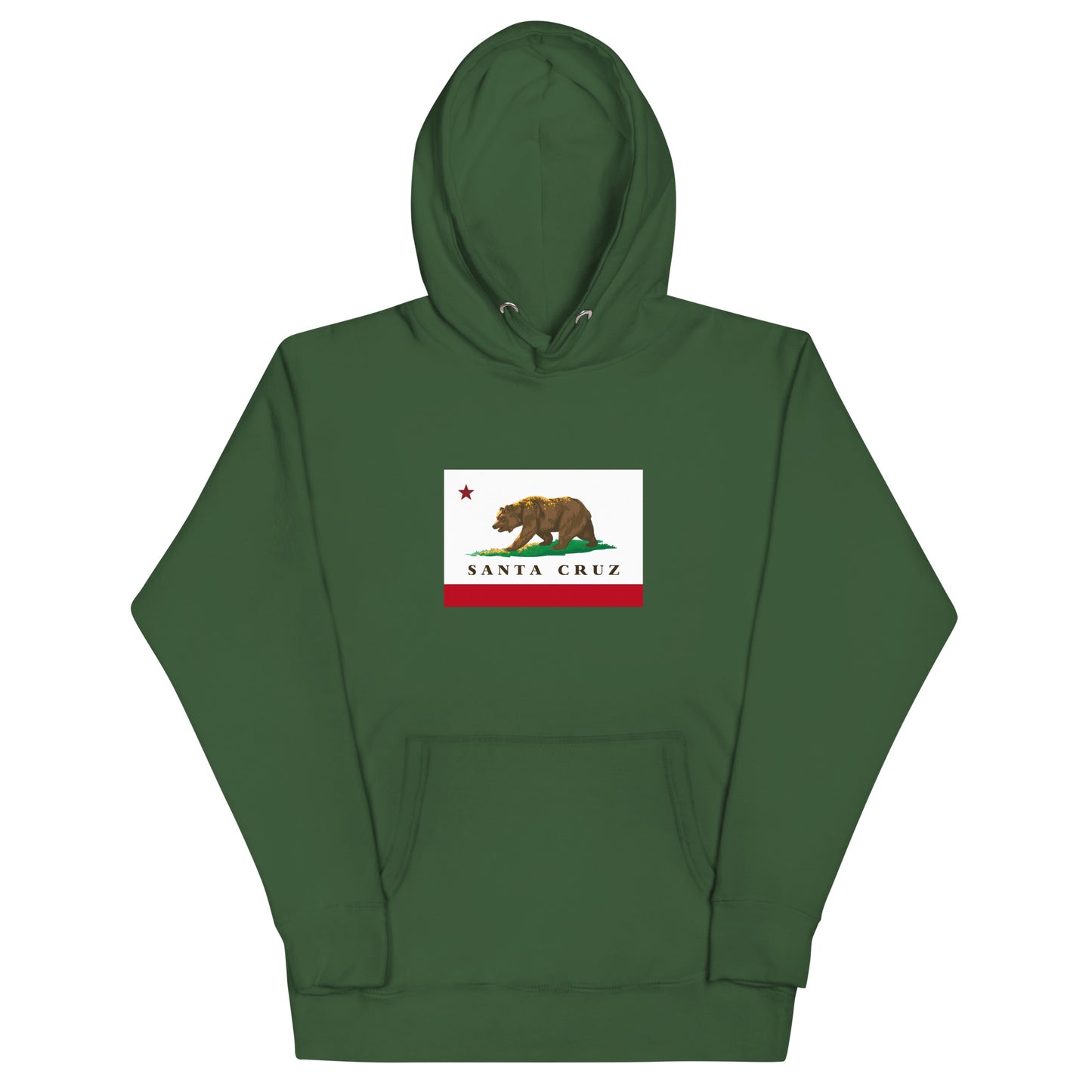 Green Santa Cruz Hoodie