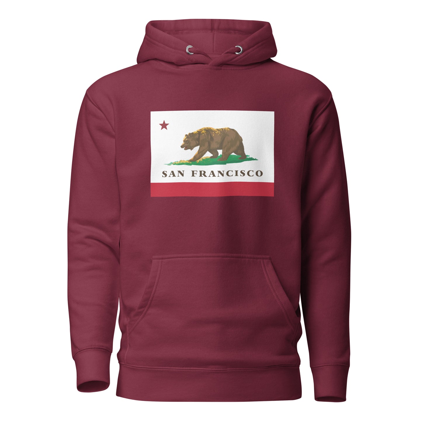 CA Flag San Francisco Hoodie - CAFlags