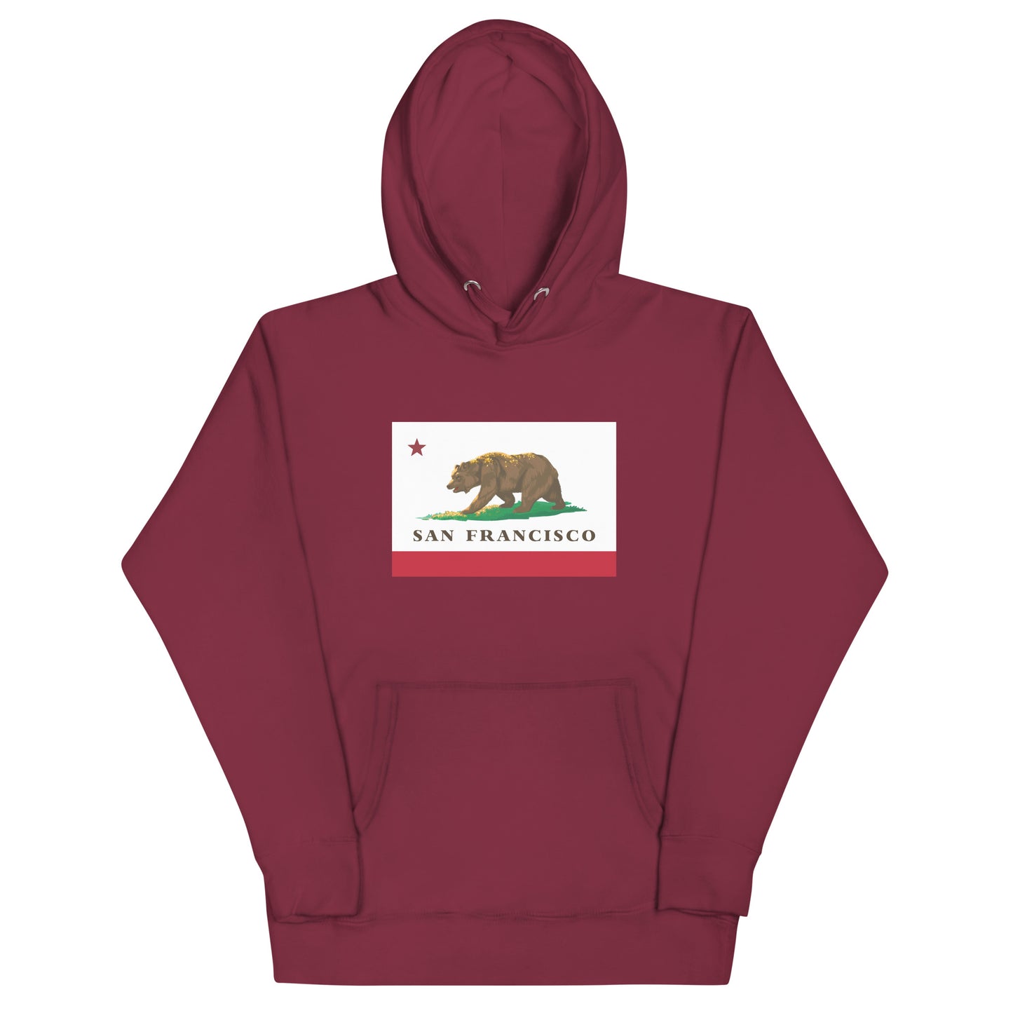 CA Flag San Francisco Hoodie - CAFlags