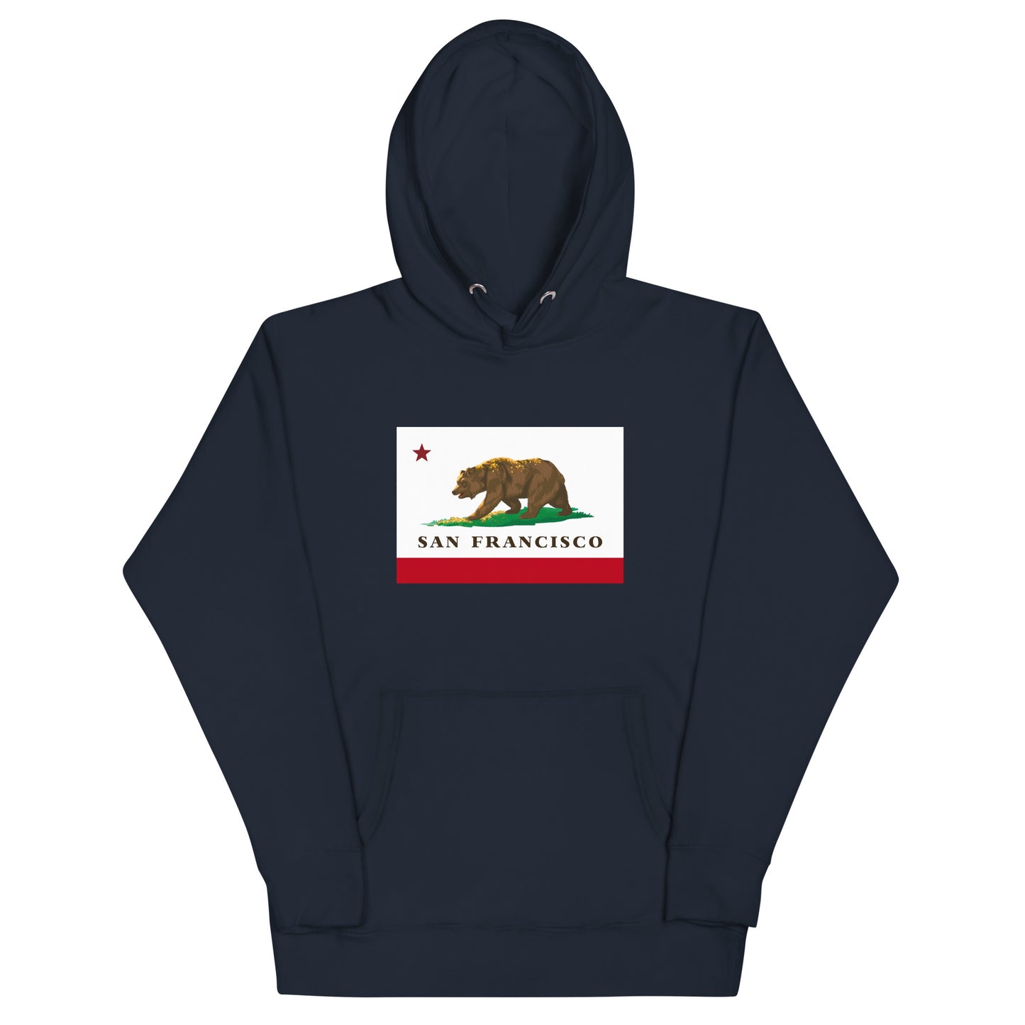 CA Flag San Francisco Hoodie - CAFlags