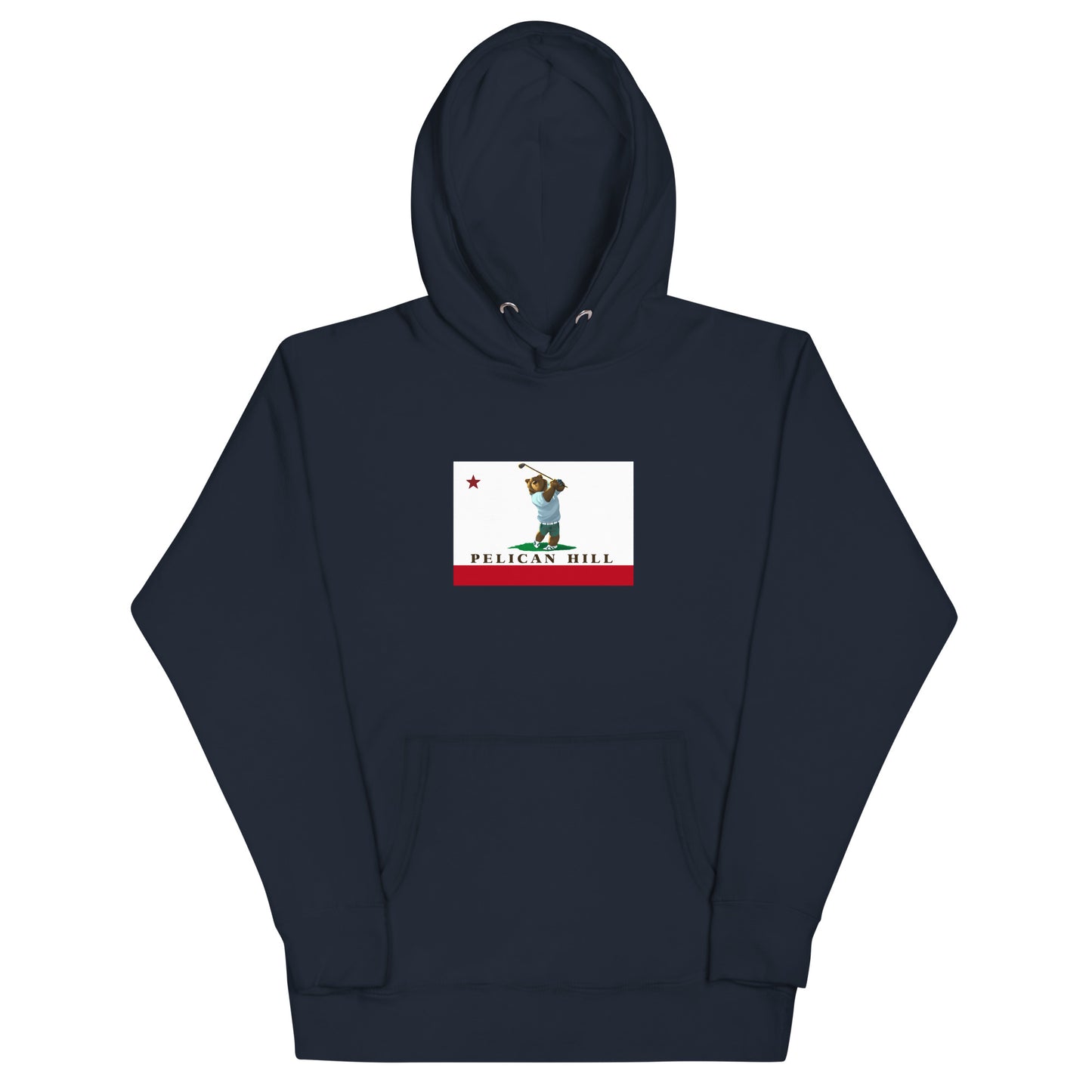 Navy Blue Pelican Hill Hoodie