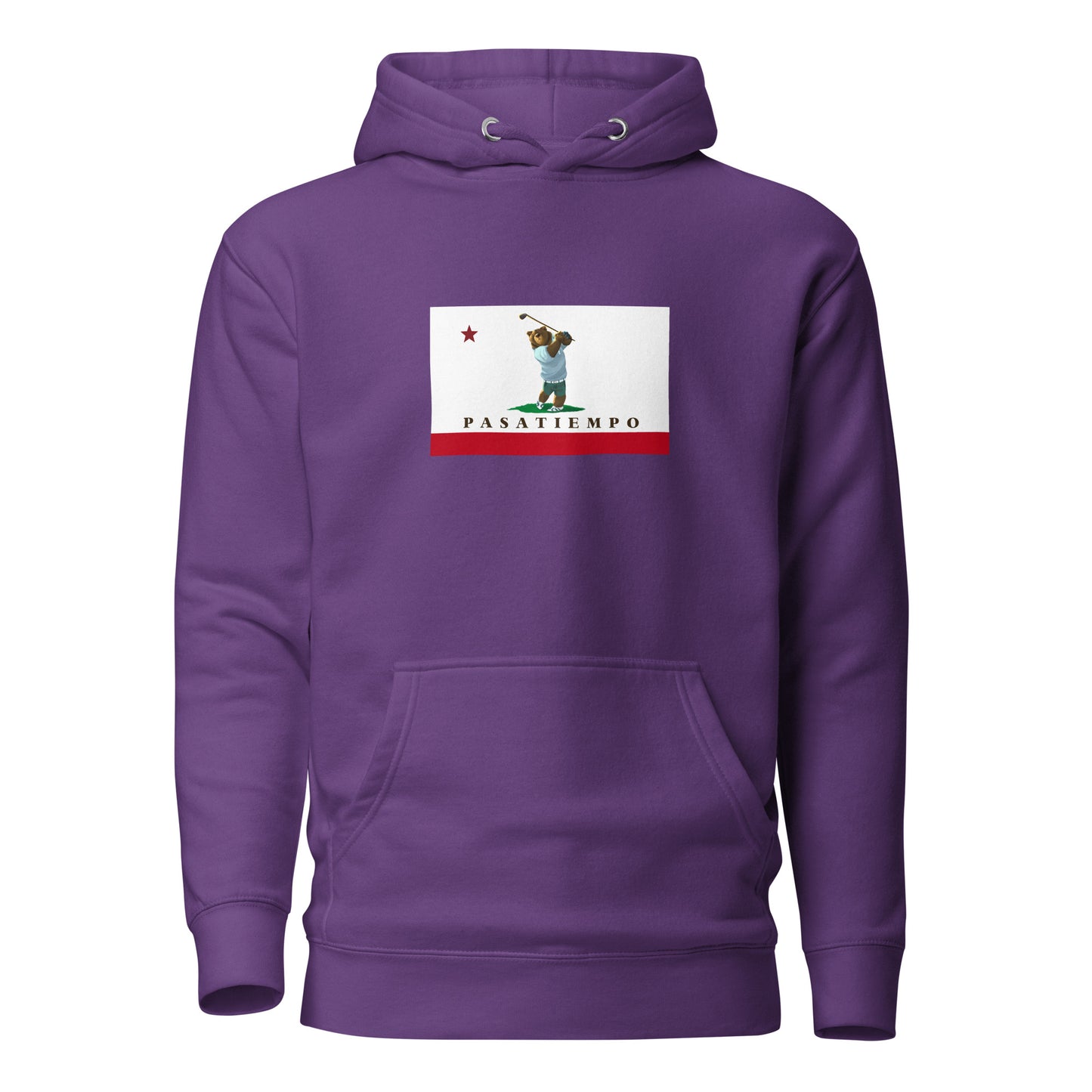 Purple Pasatiempo Golf CA Hoodie