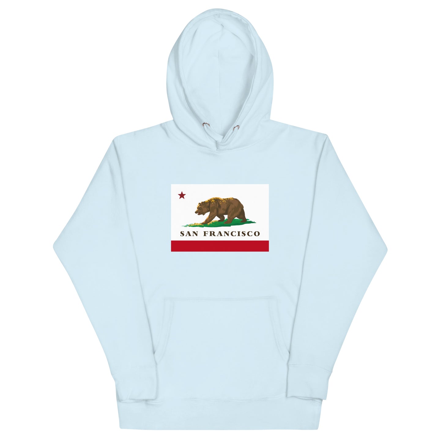 CA Flag San Francisco Hoodie - CAFlags