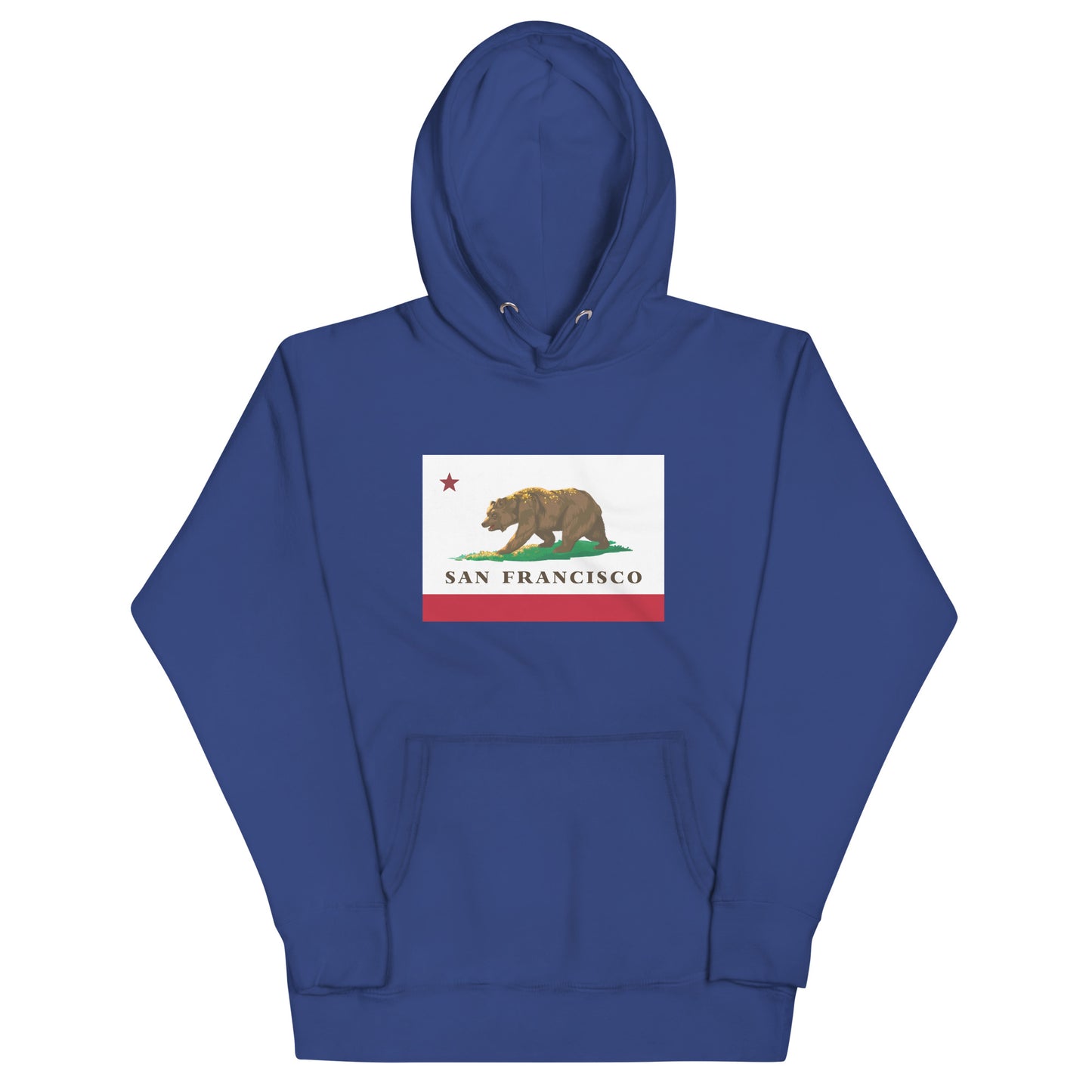 CA Flag San Francisco Hoodie - CAFlags
