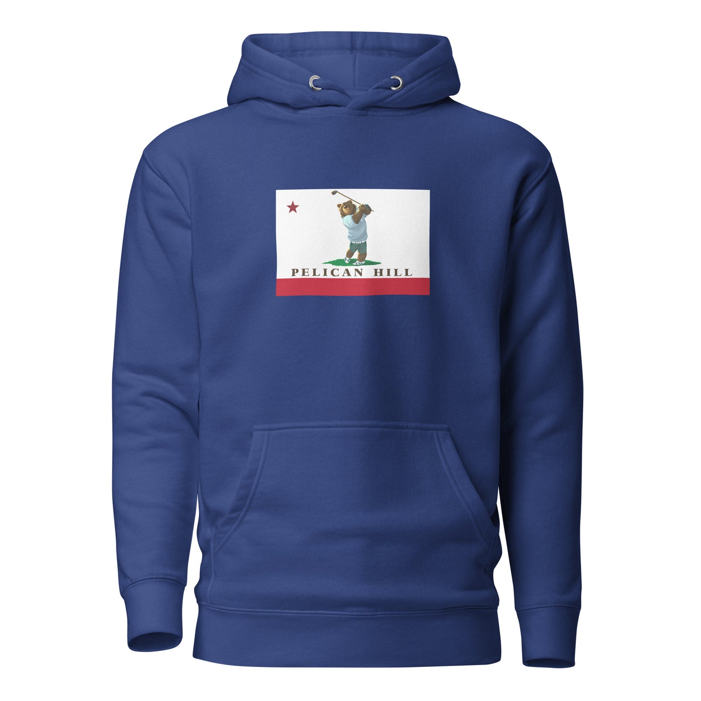 Royal Blue Pelican Hill Hoodie