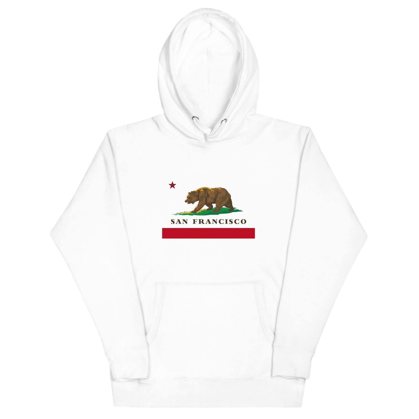 CA Flag San Francisco Hoodie - CAFlags