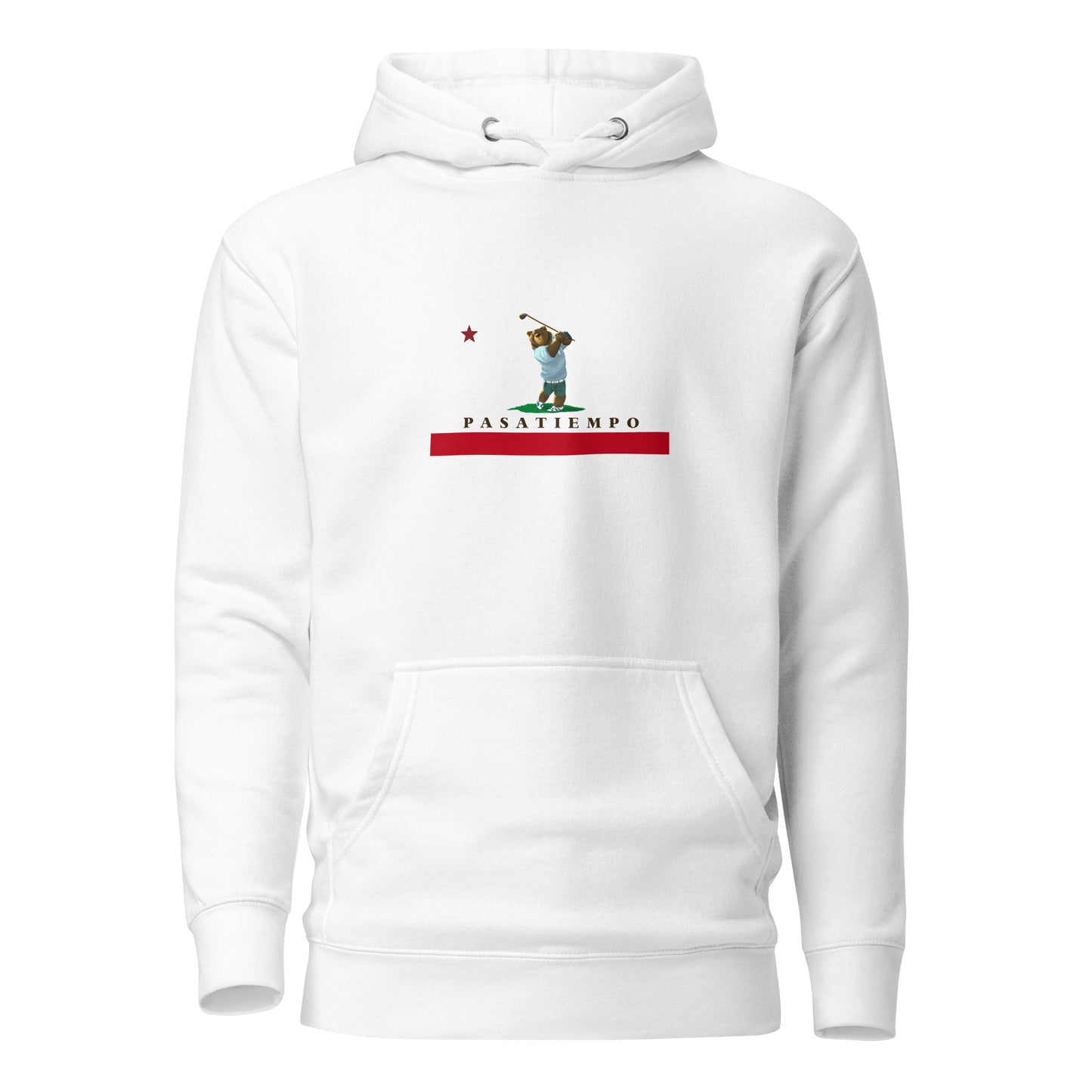 White Pasatiempo CA Hoodie