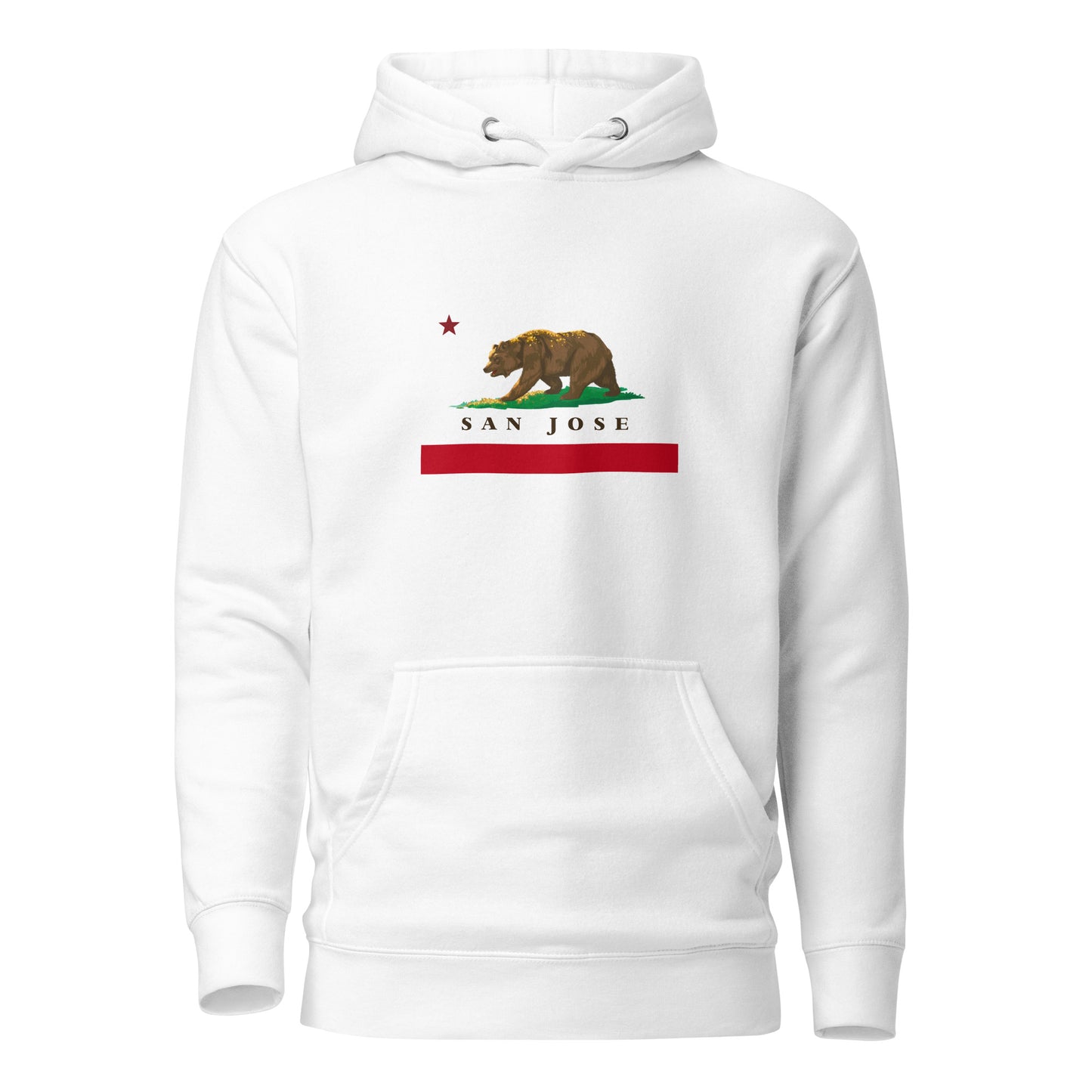 White San Jose Hoodie