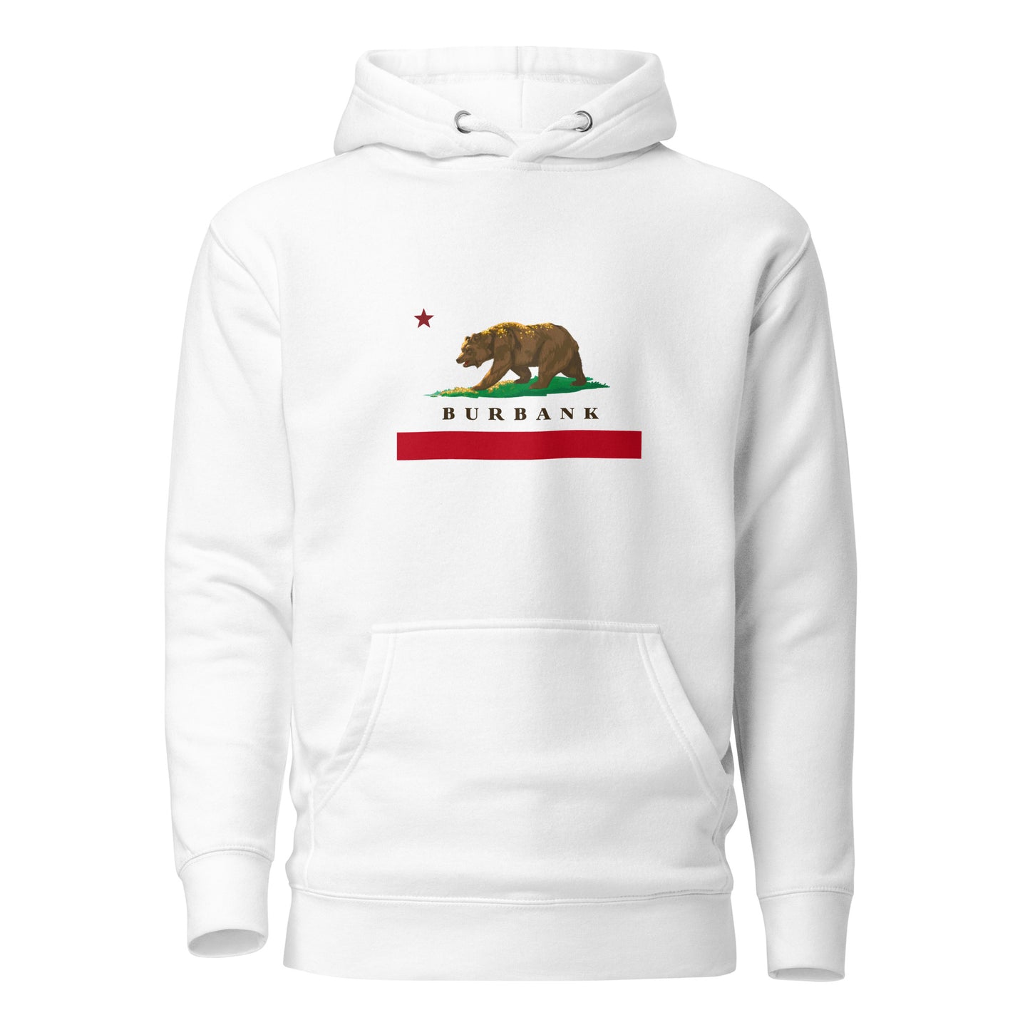 Burbank CA Hoodie - Cali City Apparel