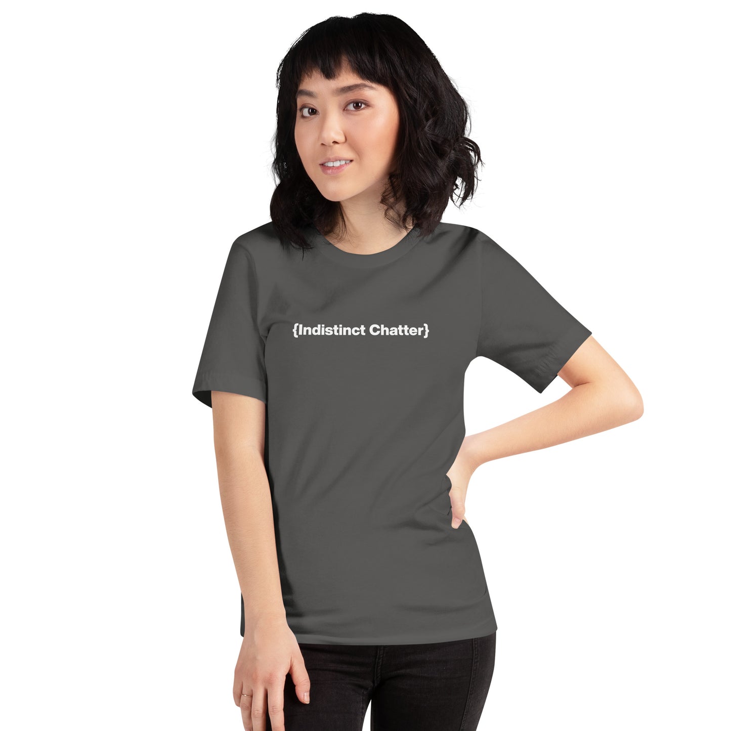 Gray Indistinct Chatter Shirt