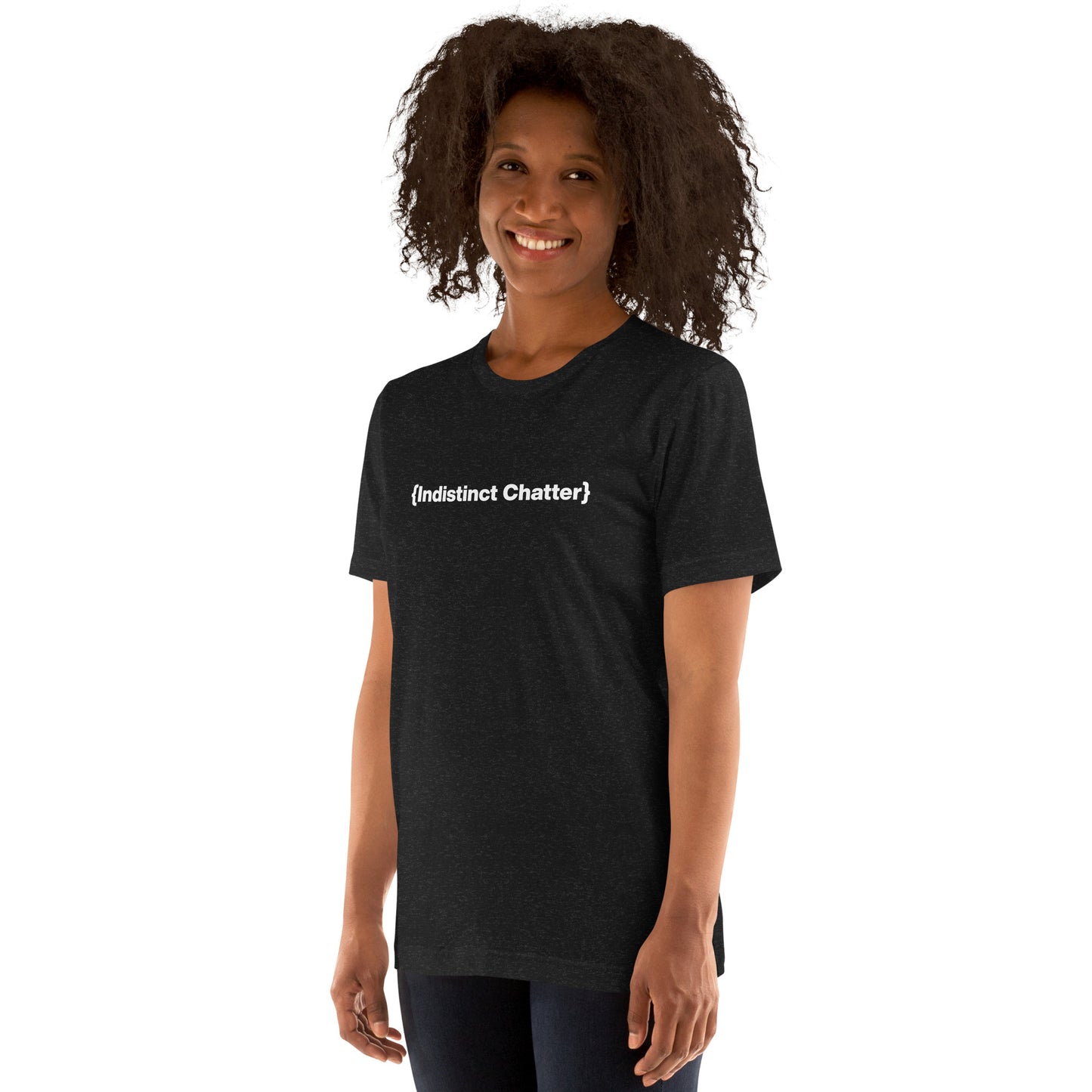 black indistinct chatter shirt