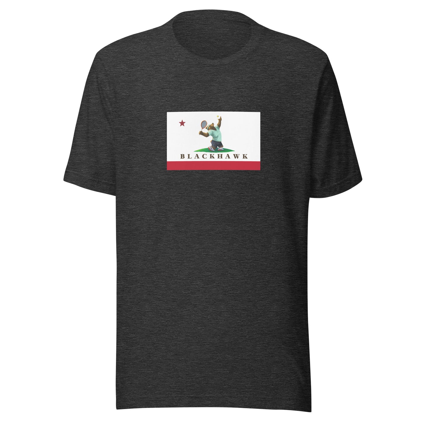 Dark Gray Blackhawk Tennis Shirt