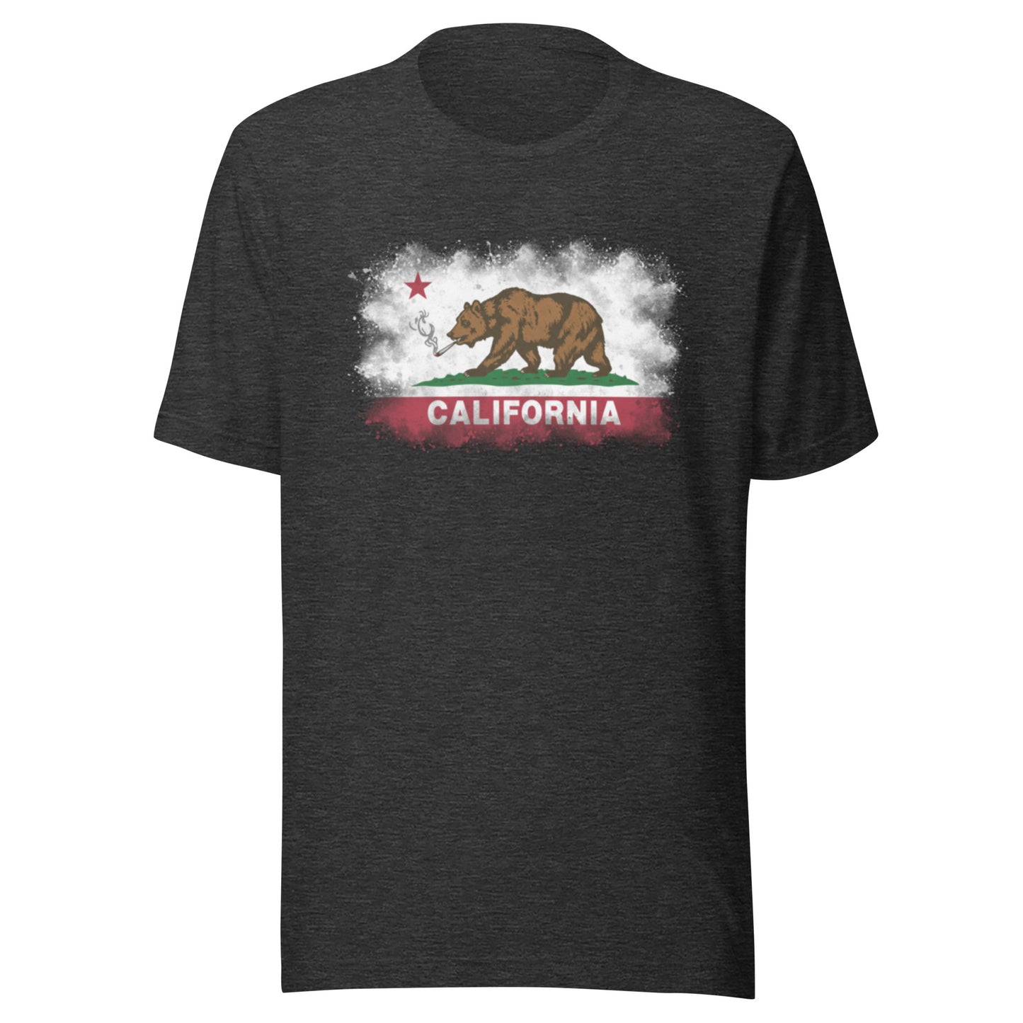 Cali Shirt Bear Smoking Blunt