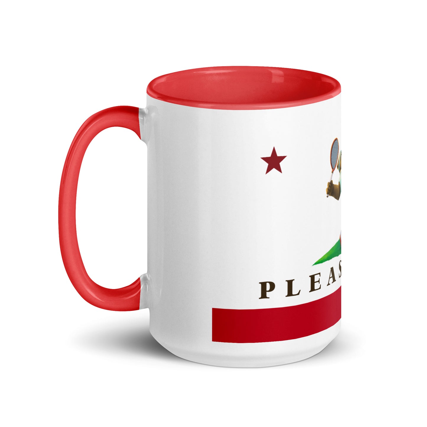Pleasanton Tennis Coffee Mug