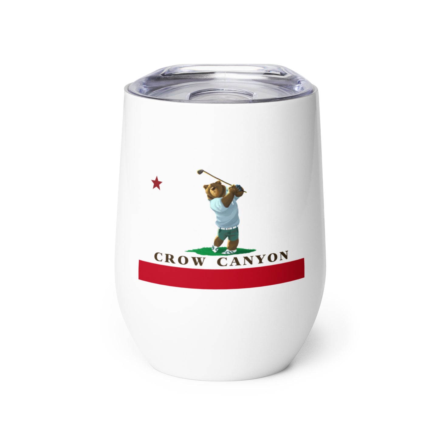 Crow Canyon Wine tumbler