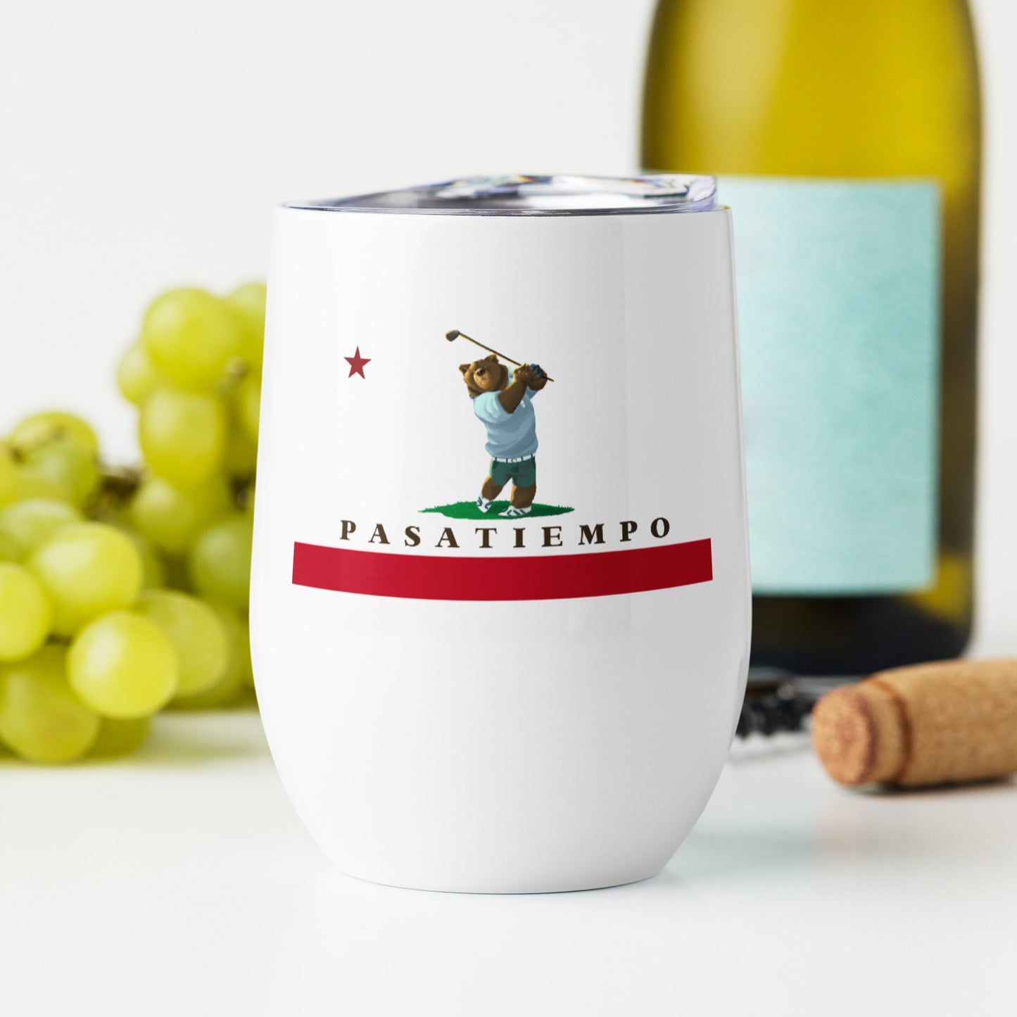 Pasatiempo Wine tumbler