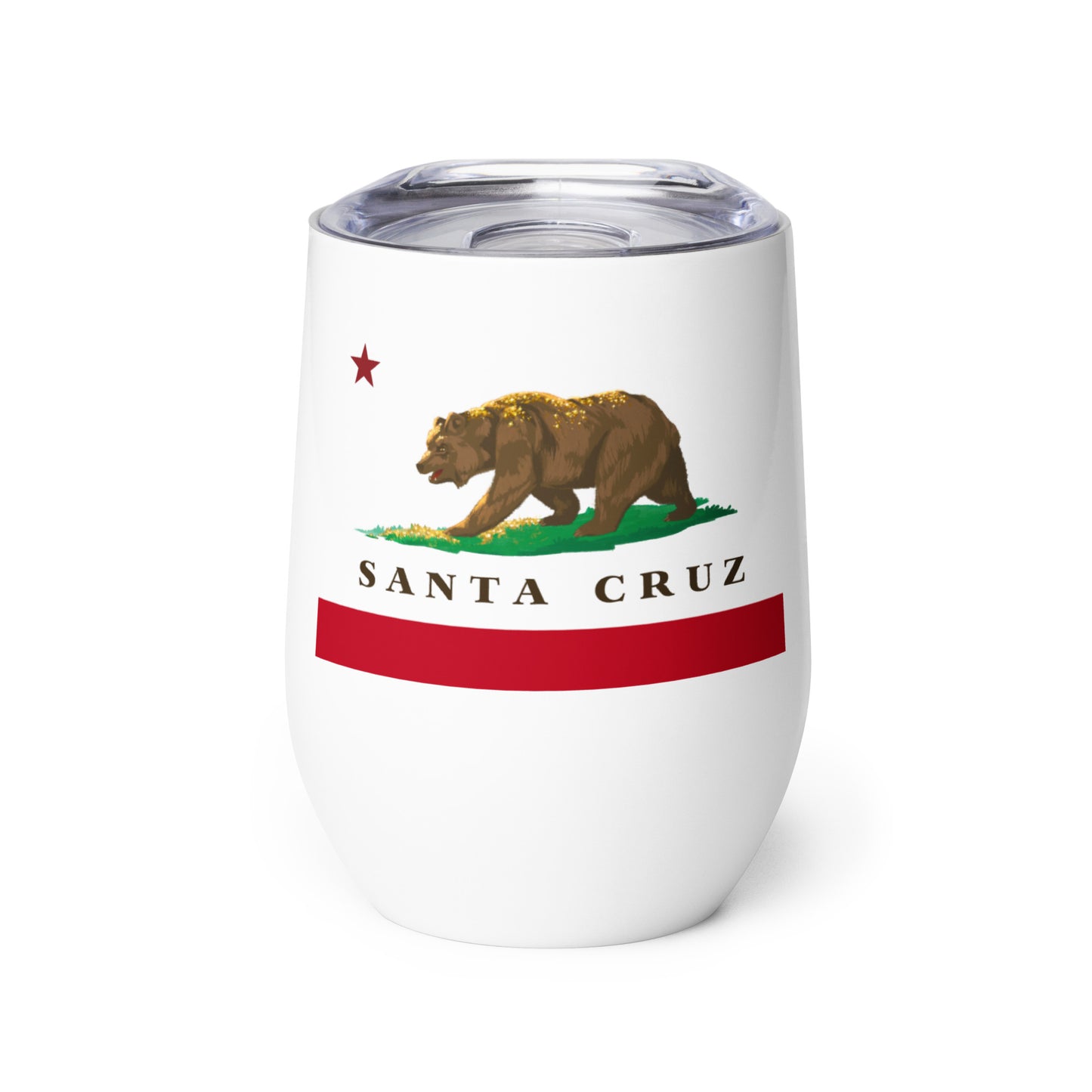 Santa Cruz Wine tumbler