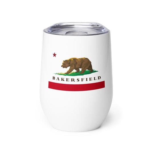 Bakersfield Wine tumbler