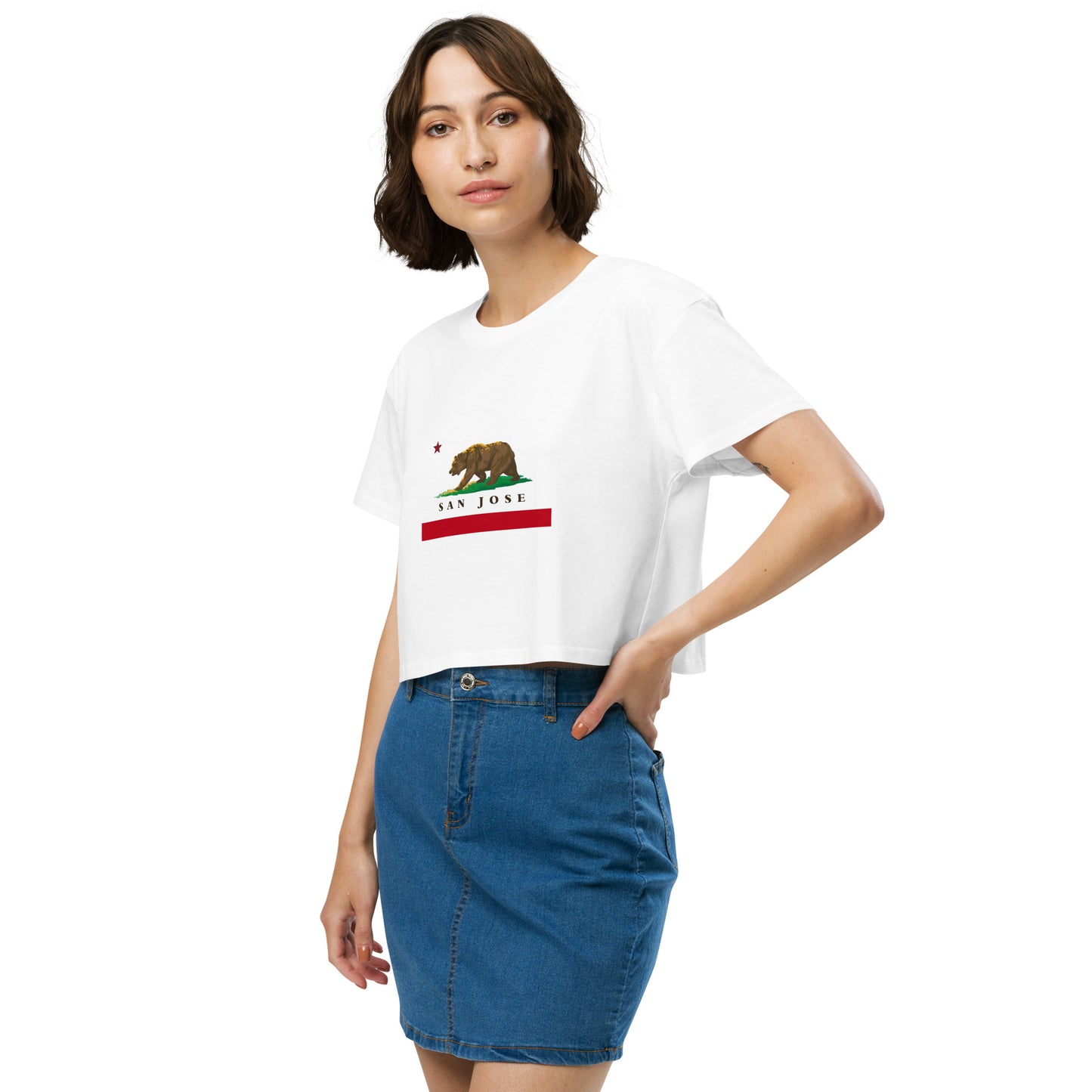 San Jose CA Women’s crop top