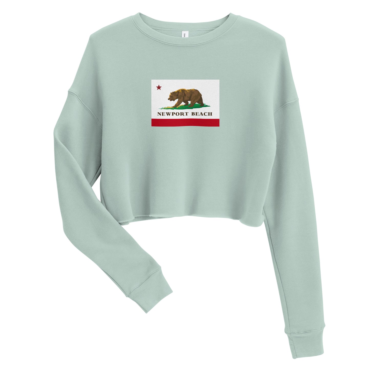 Newport Beach Crop Sweatshirt