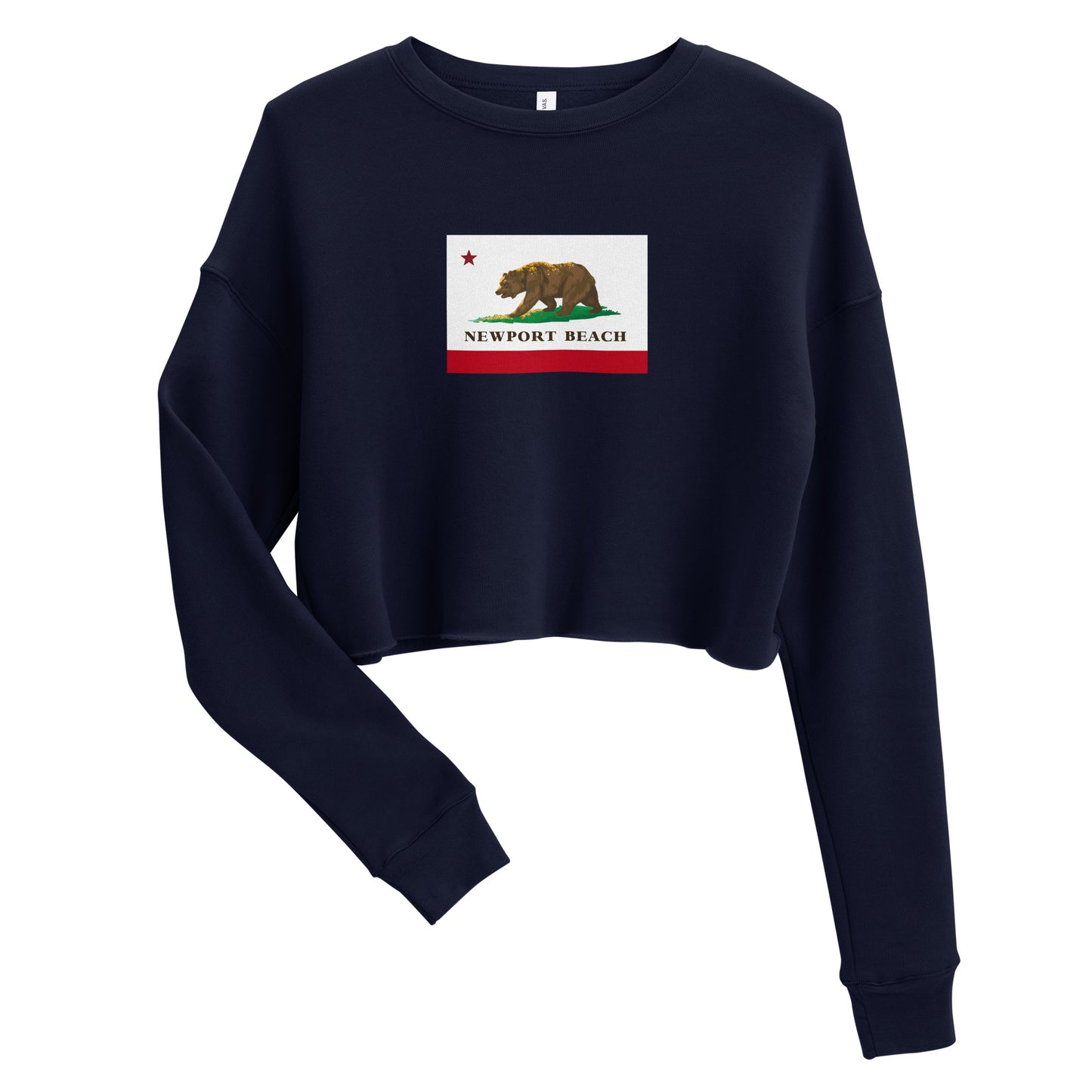 Newport Beach Crop Sweatshirt