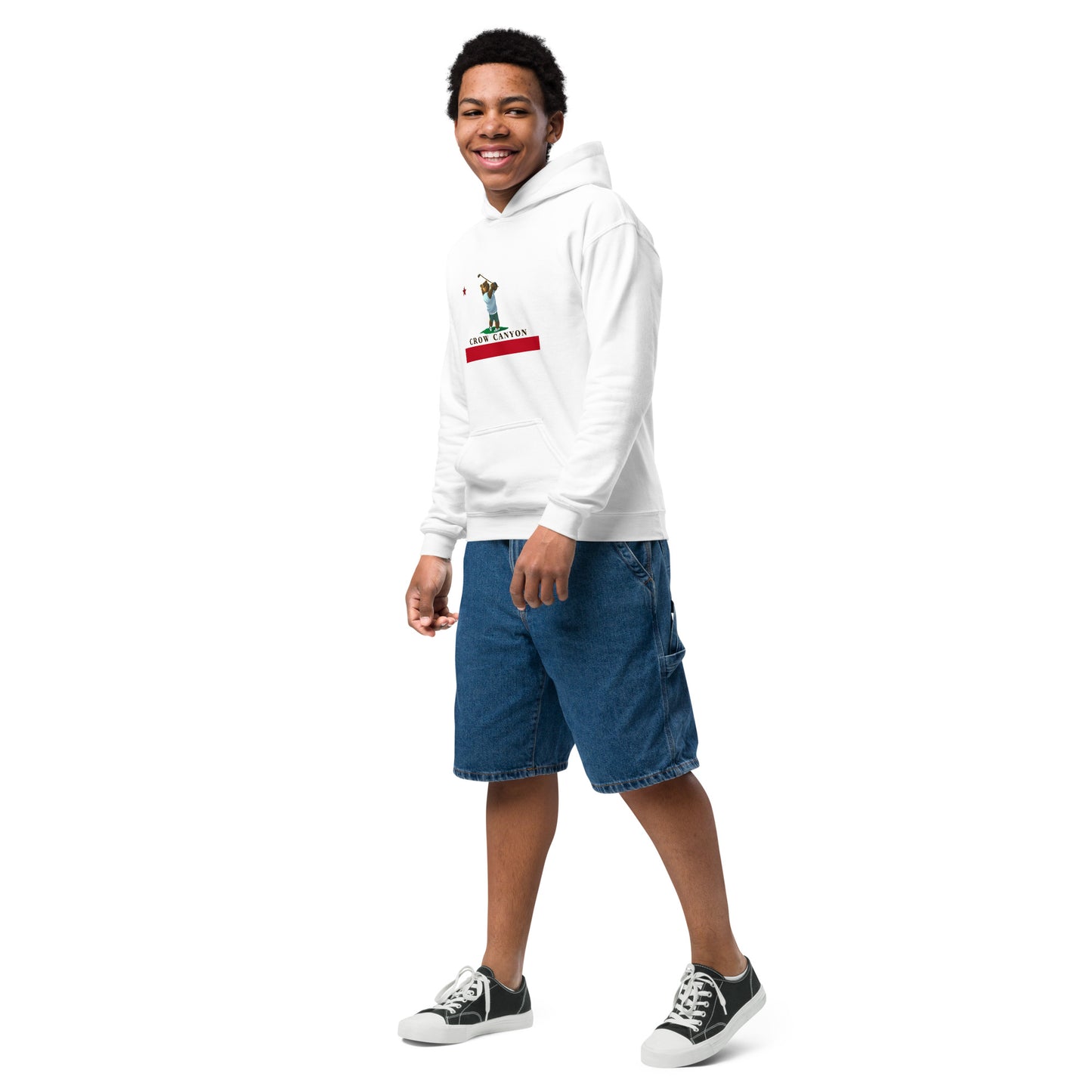 Crow Canyon Golf Kids hoodie - CAFlags