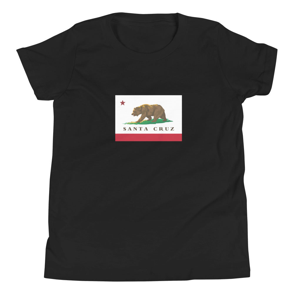 Black Santa Cruz Kids Shirt