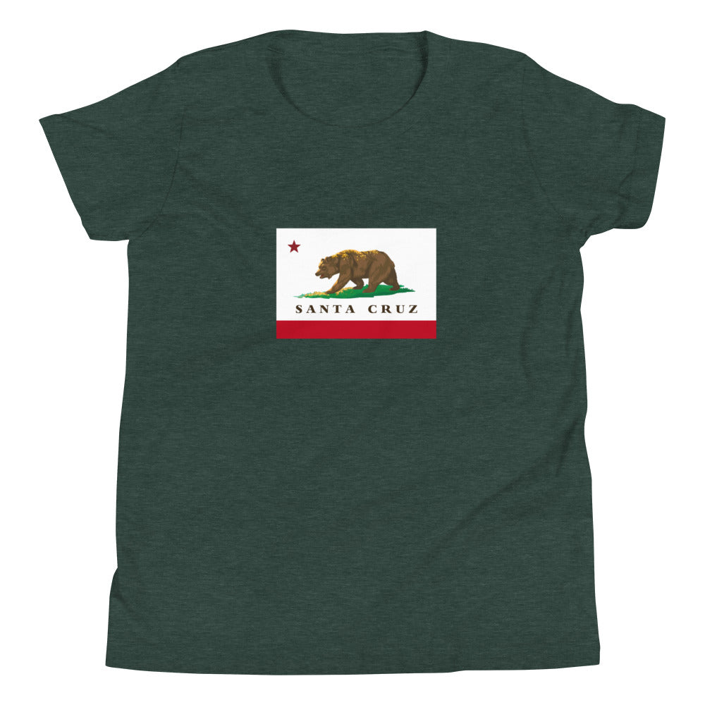 forest green Santa Cruz Kids Shirt