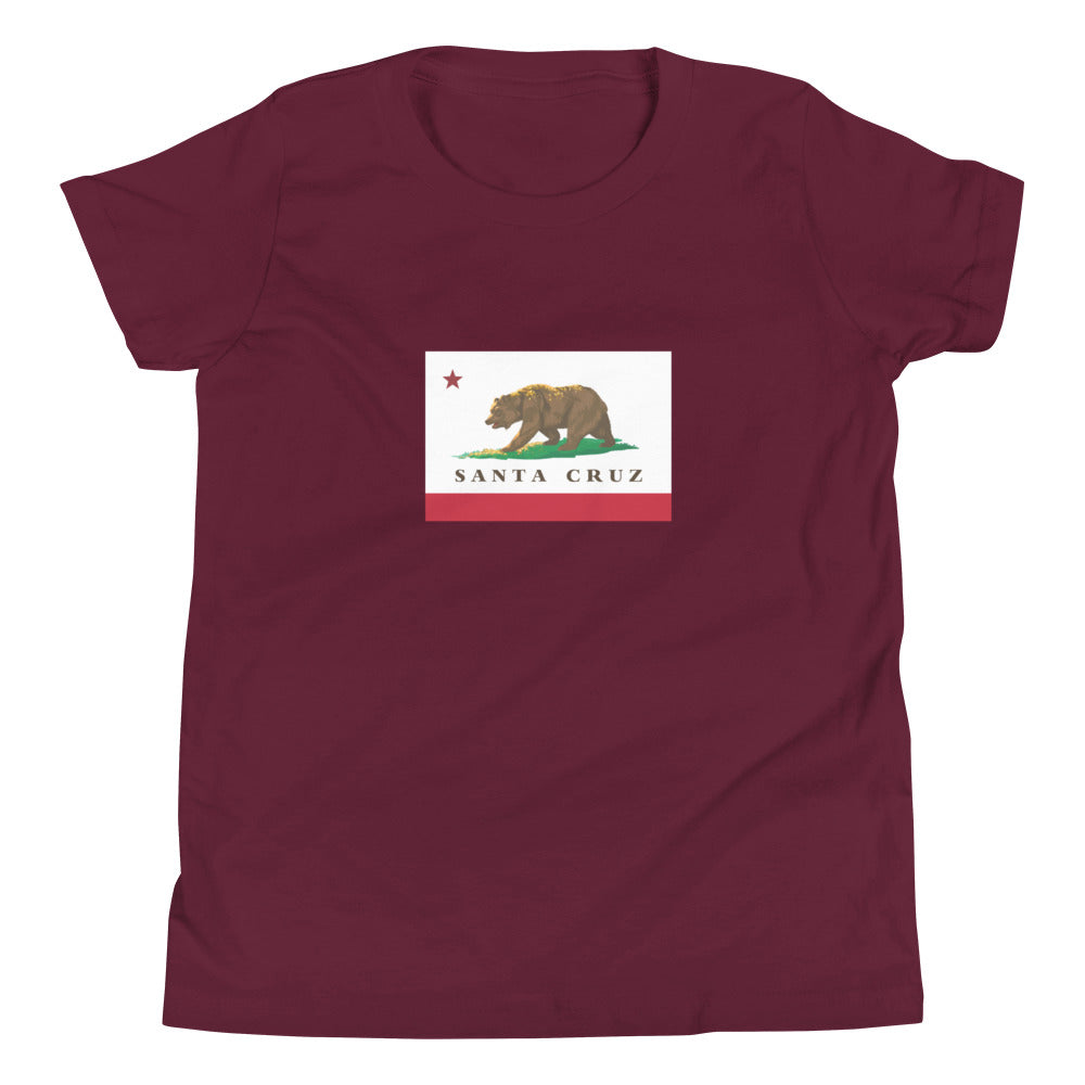 Maroon Santa Cruz Kids Shirt